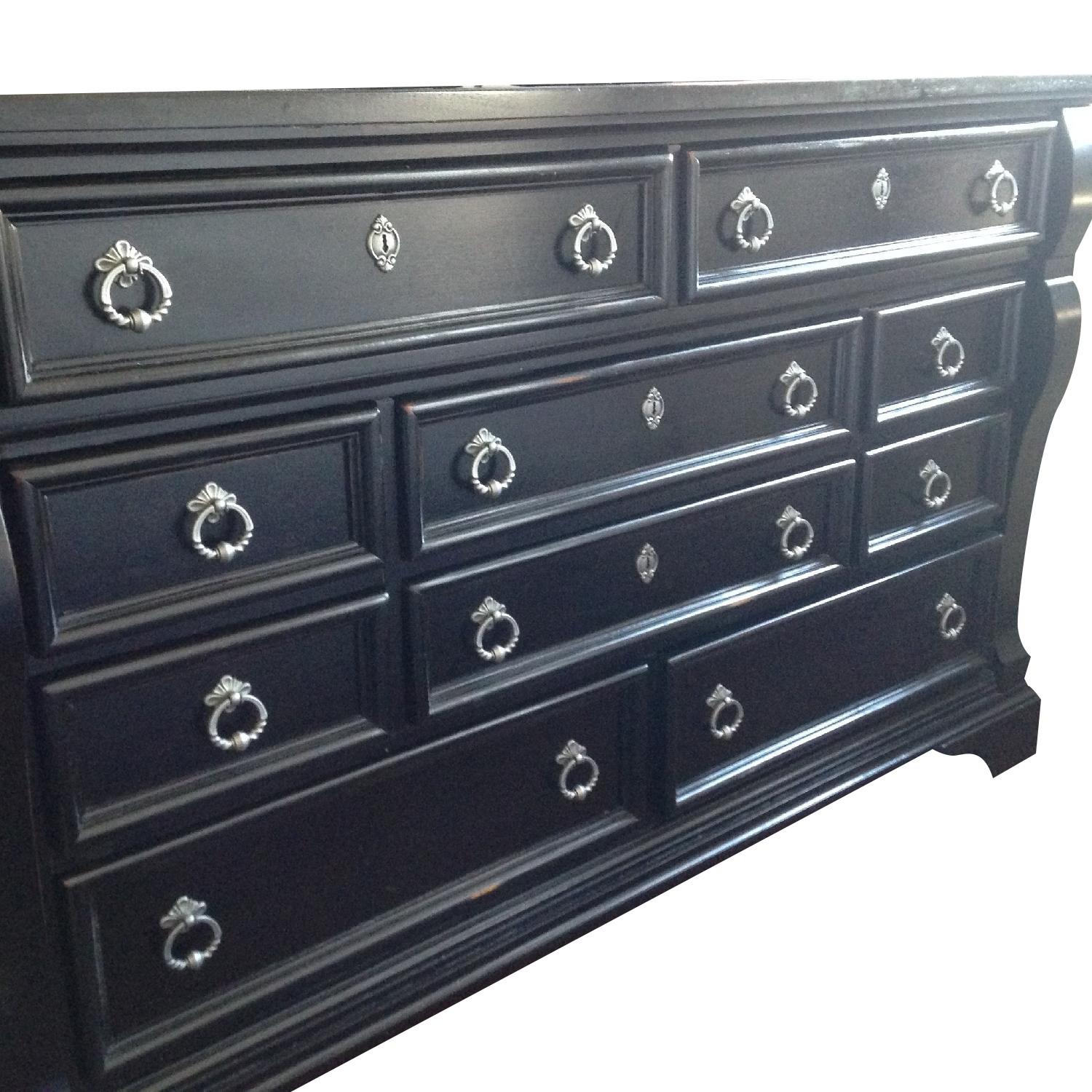 American Woodcrafters Heirloom Triple Dresser - AptDeco