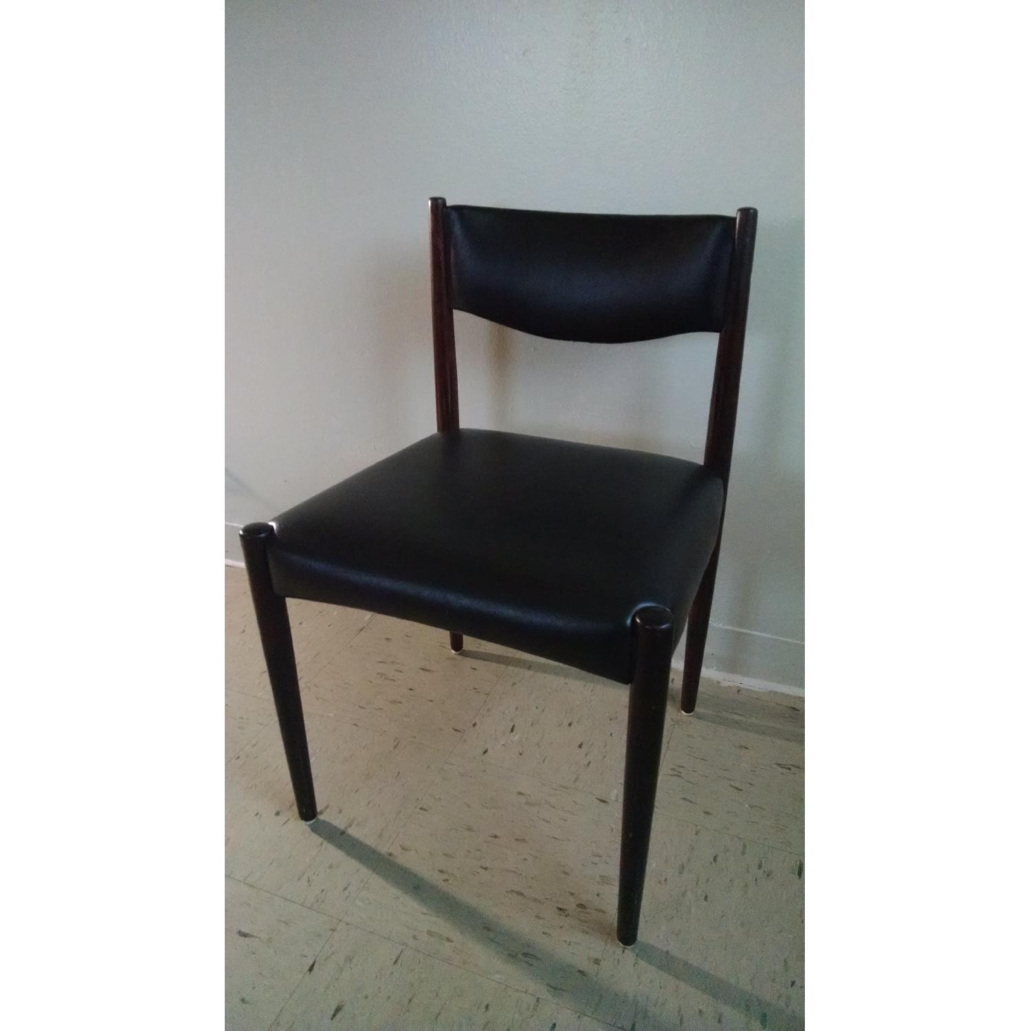 Danish Style Chairs - Set of 4 - image-4