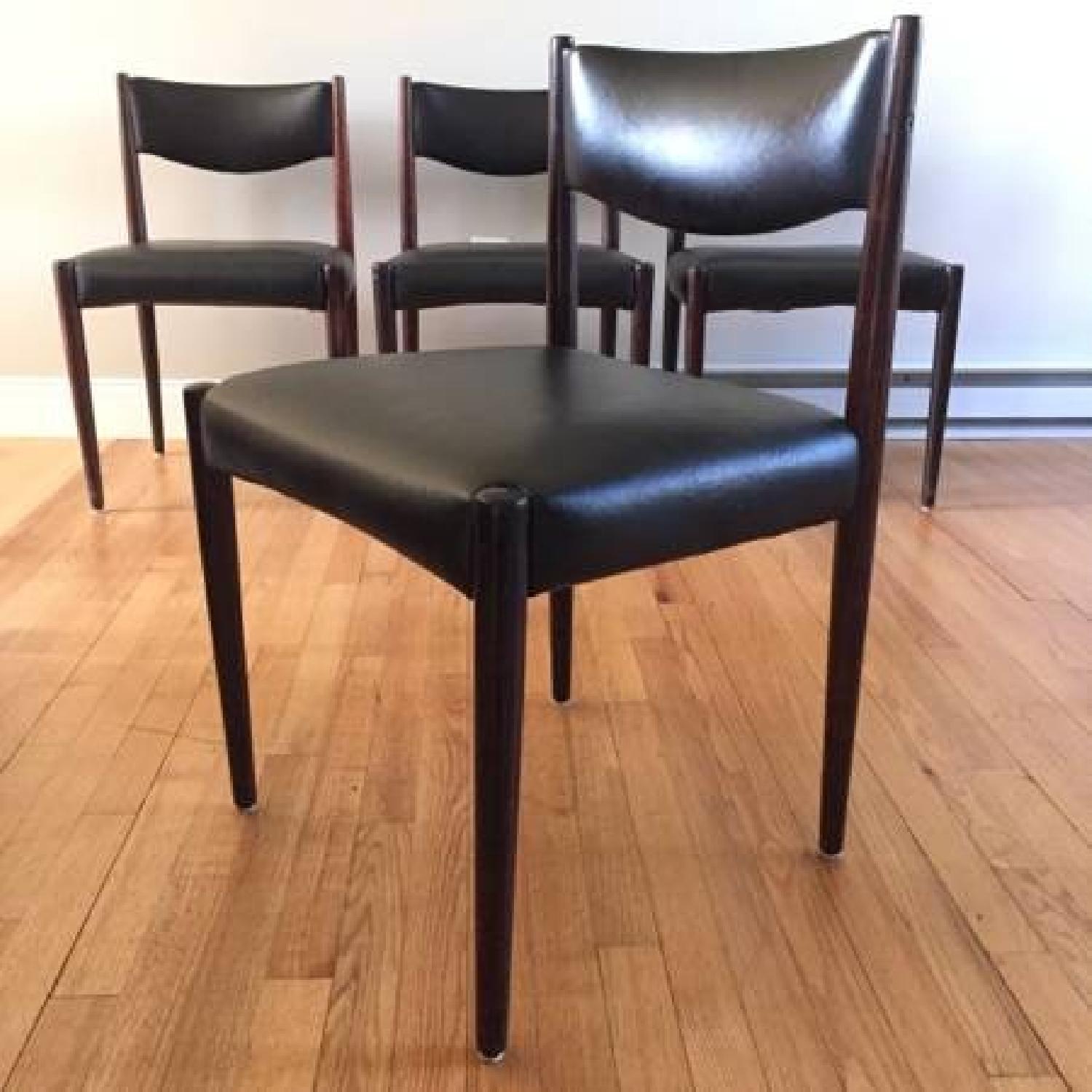 Danish Style Chairs - Set of 4 - image-9