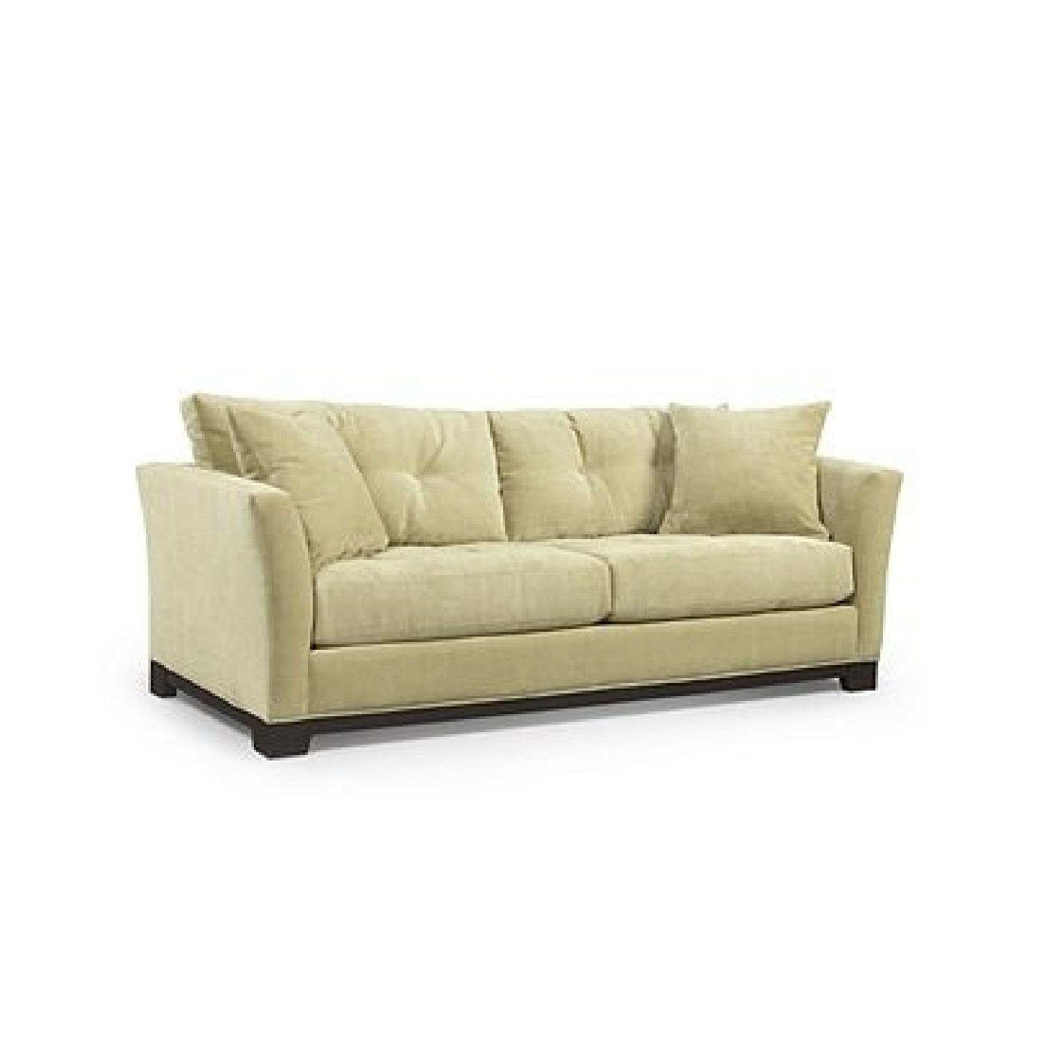 Macy's Elliot Fabric Microfiber Sofa - image-4