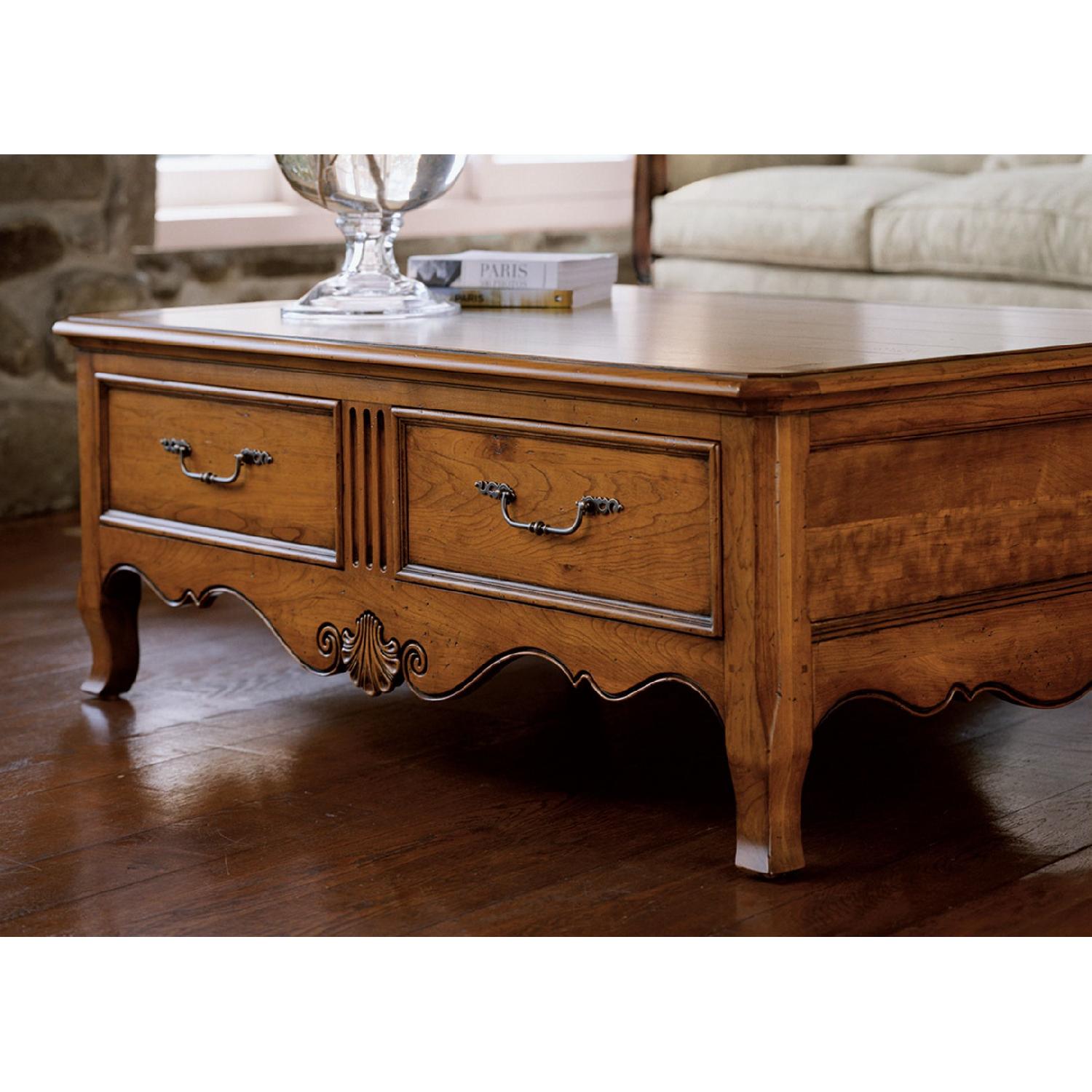Ethan Allen "La Salle" French Provincial Coffee Table AptDeco