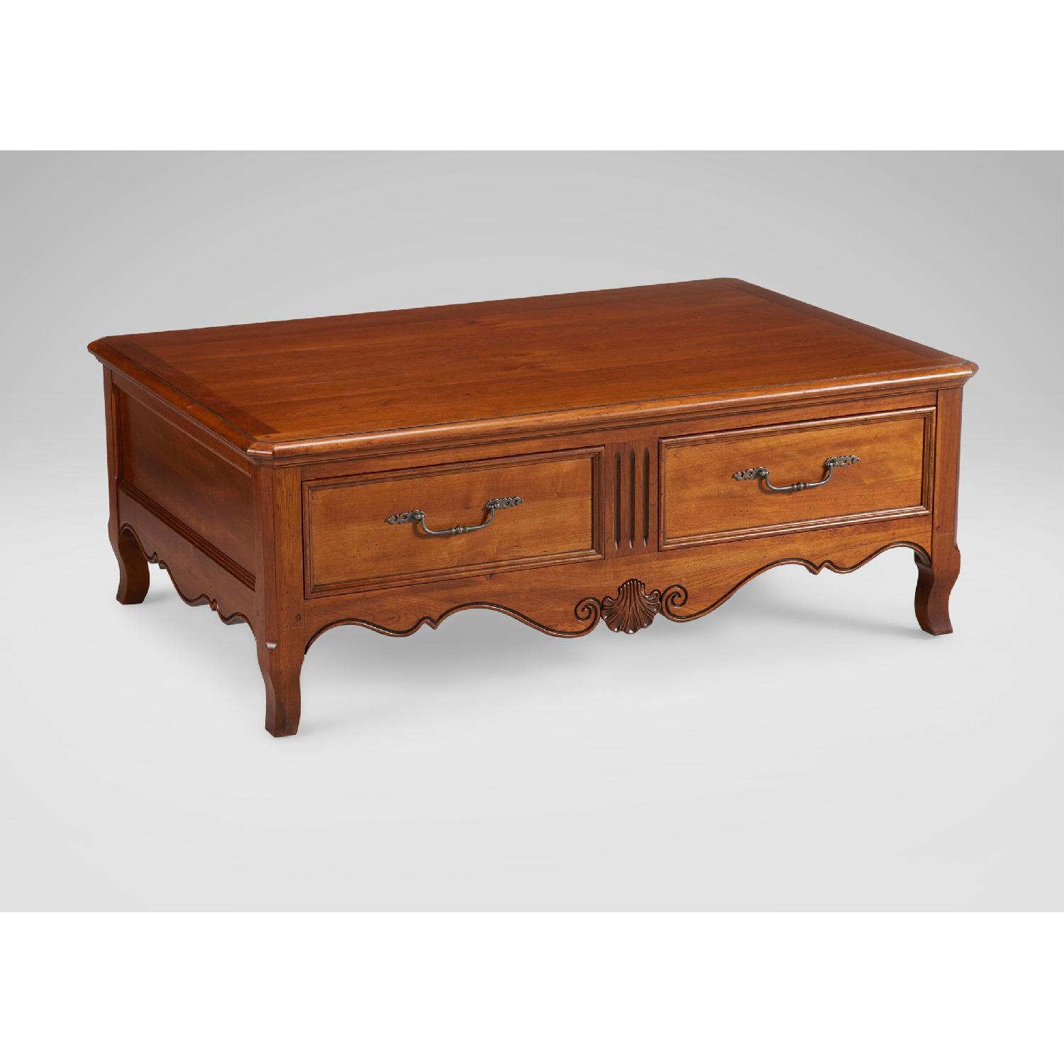 Ethan Allen "La Salle" French Provincial Coffee Table AptDeco