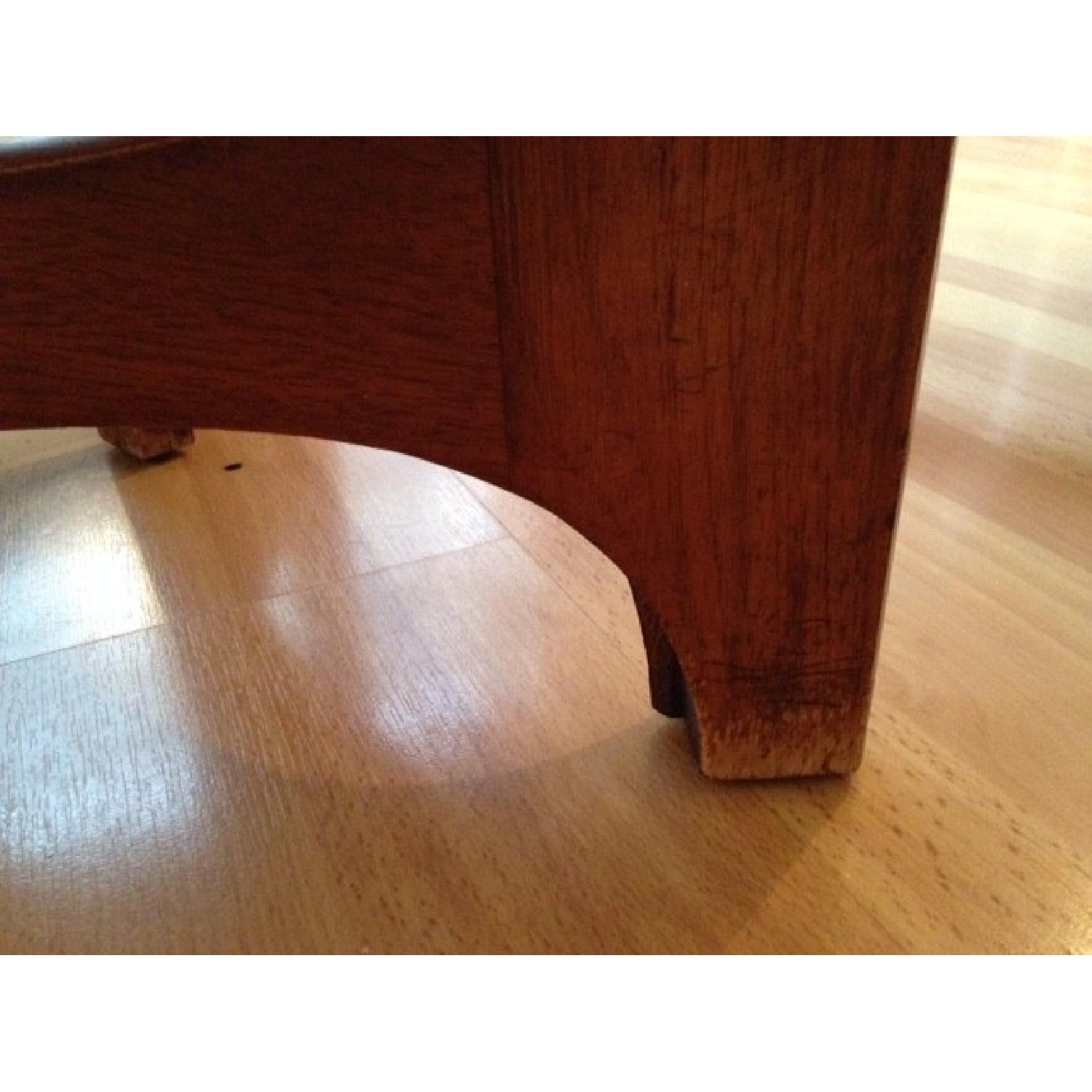 Mid Century Round Dining Table w/ 4 Chairs - image-3