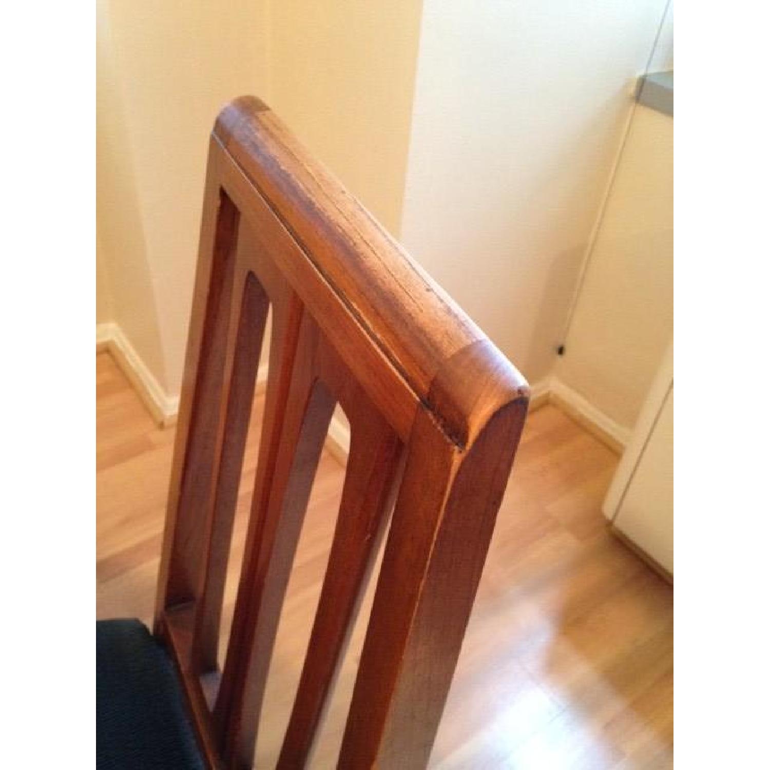 Mid Century Round Dining Table w/ 4 Chairs - image-8