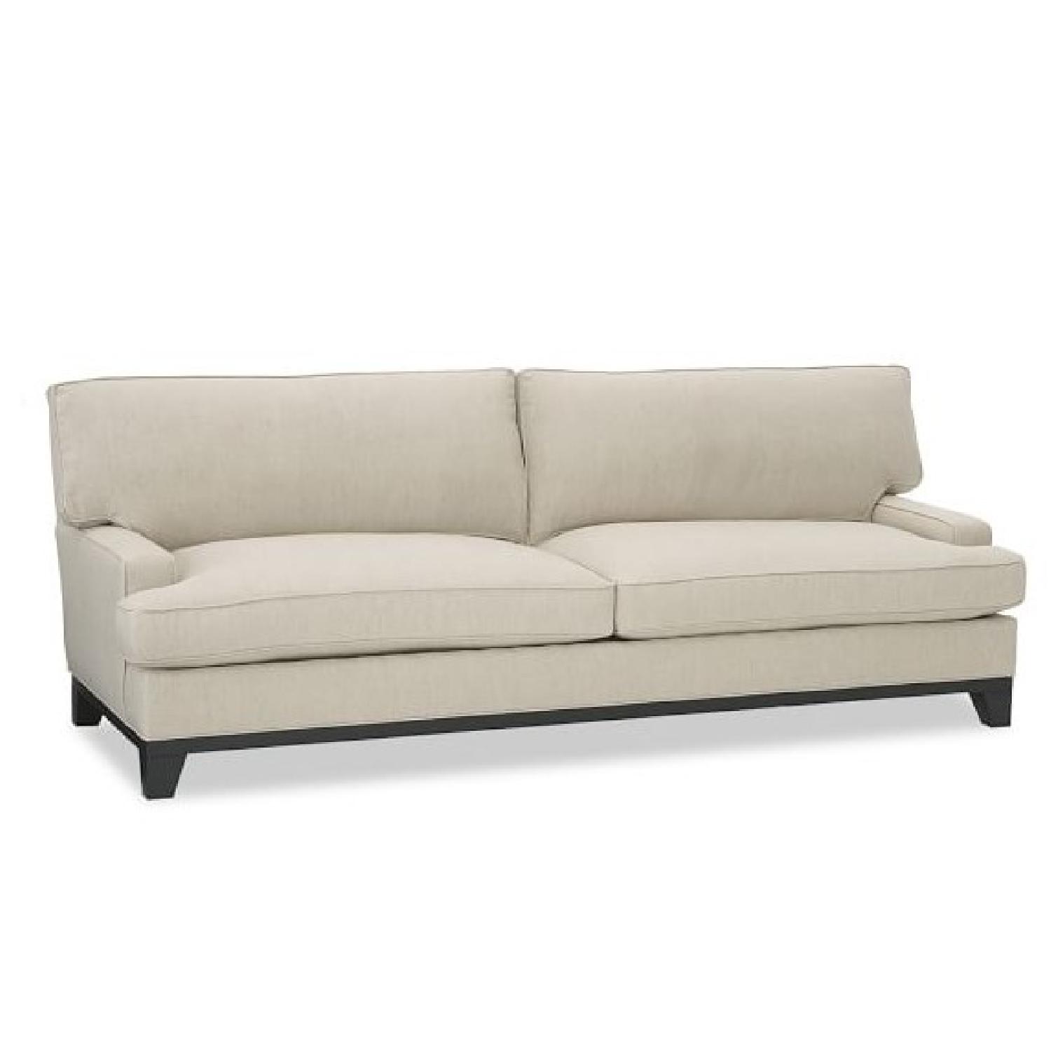 Pottery Barn Cream/Ivory Sleeper Sofa - image-2