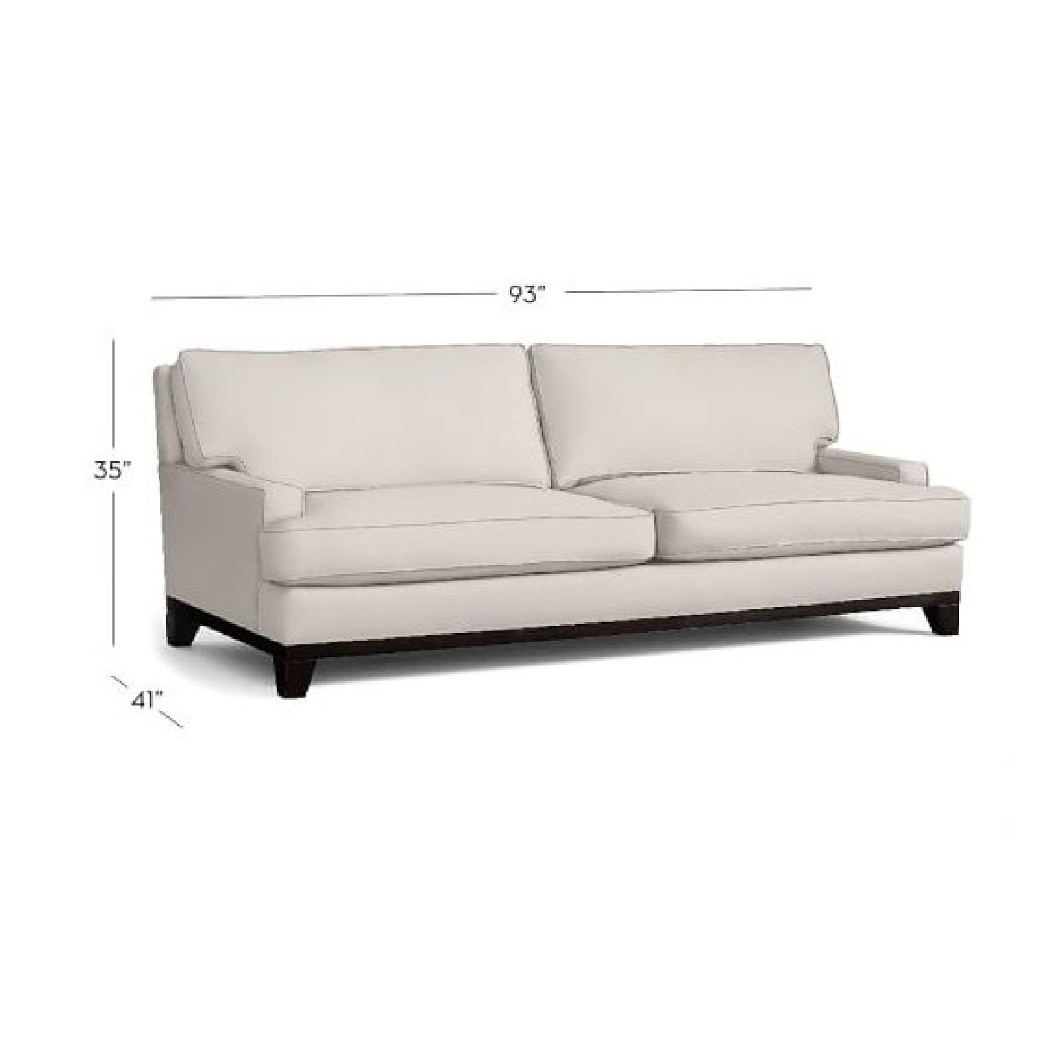 Pottery Barn Cream/Ivory Sleeper Sofa - image-3