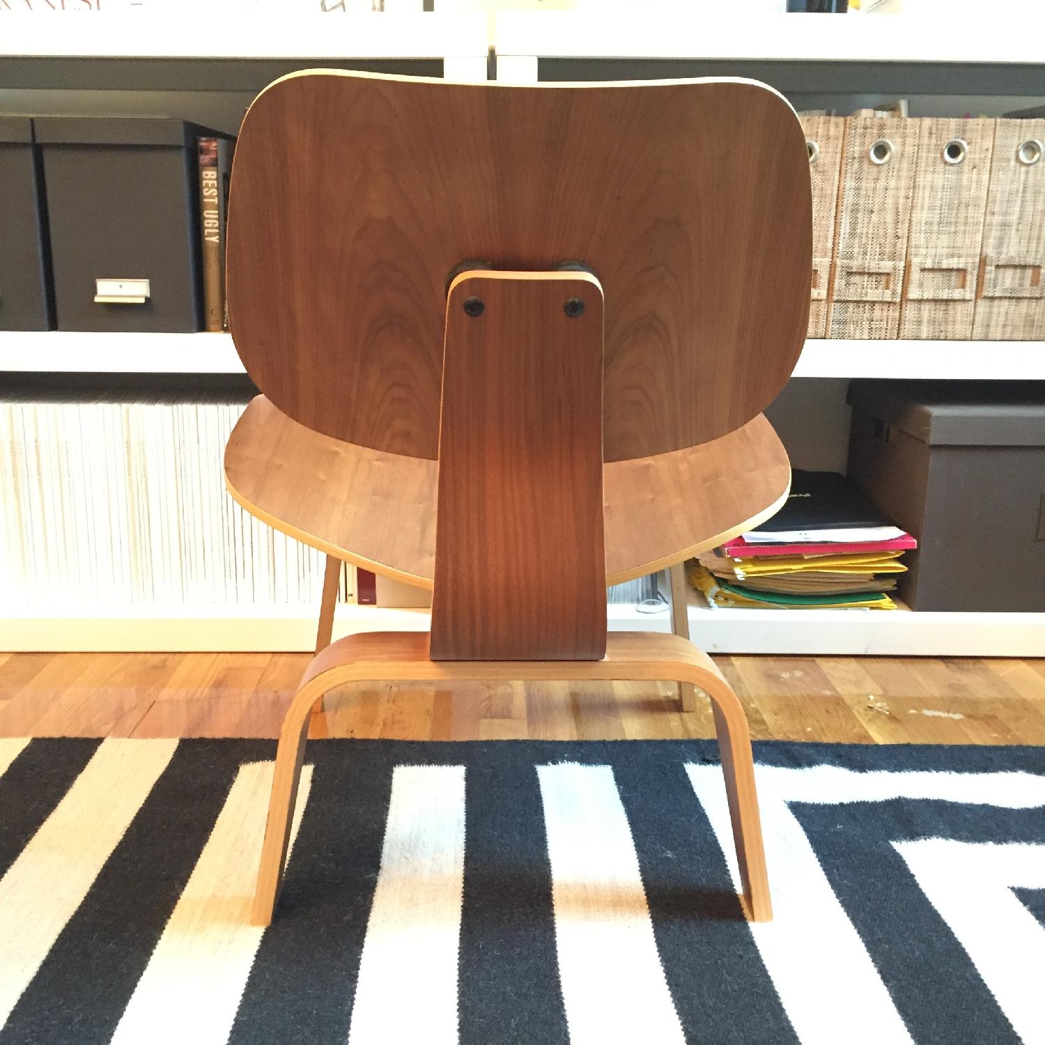 Eames Molded Walnut Plywood Lounge Chair - image-4