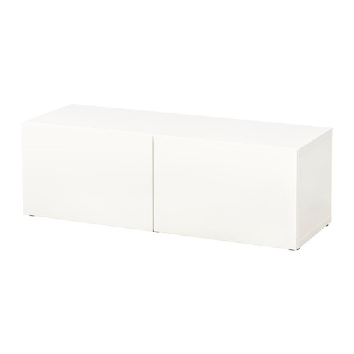 Ikea Besta Shelves/Media Pair AptDeco
