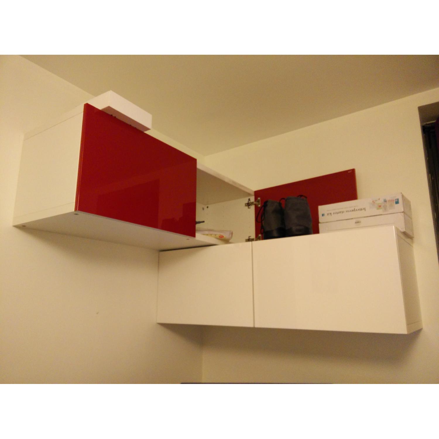 Ikea Besta Shelves/Media Pair AptDeco