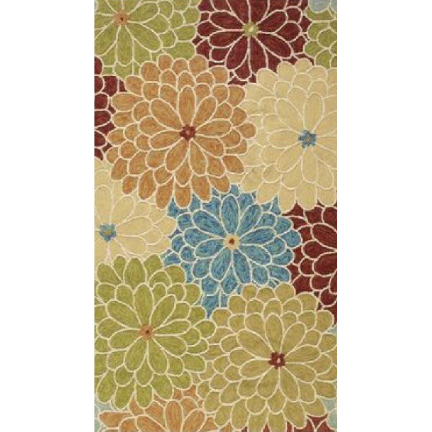 Pier 1 Flower Rug - image-1