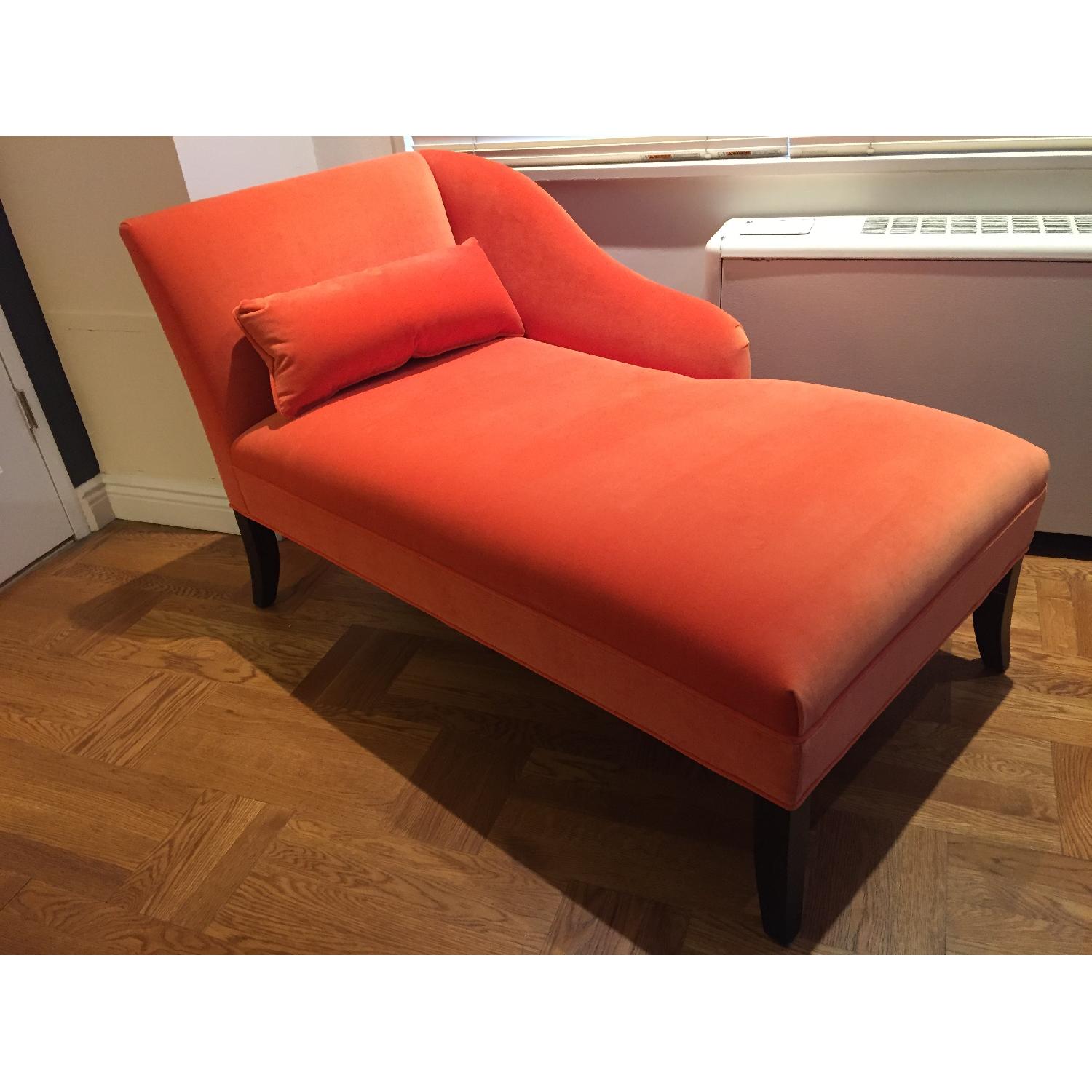 Mitchell Gold + Bob Williams Orange Emma Chaise Lounge - image-2