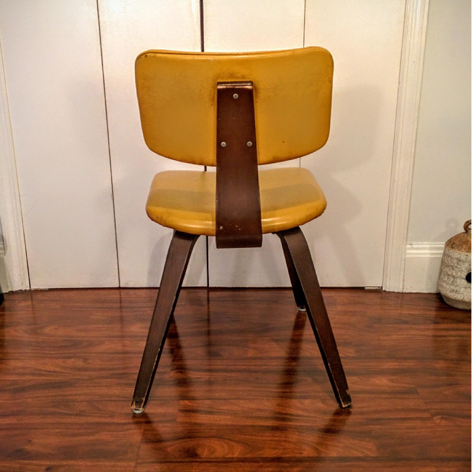 Vintage Mid-Century Modern Vinyl Chair - image-3