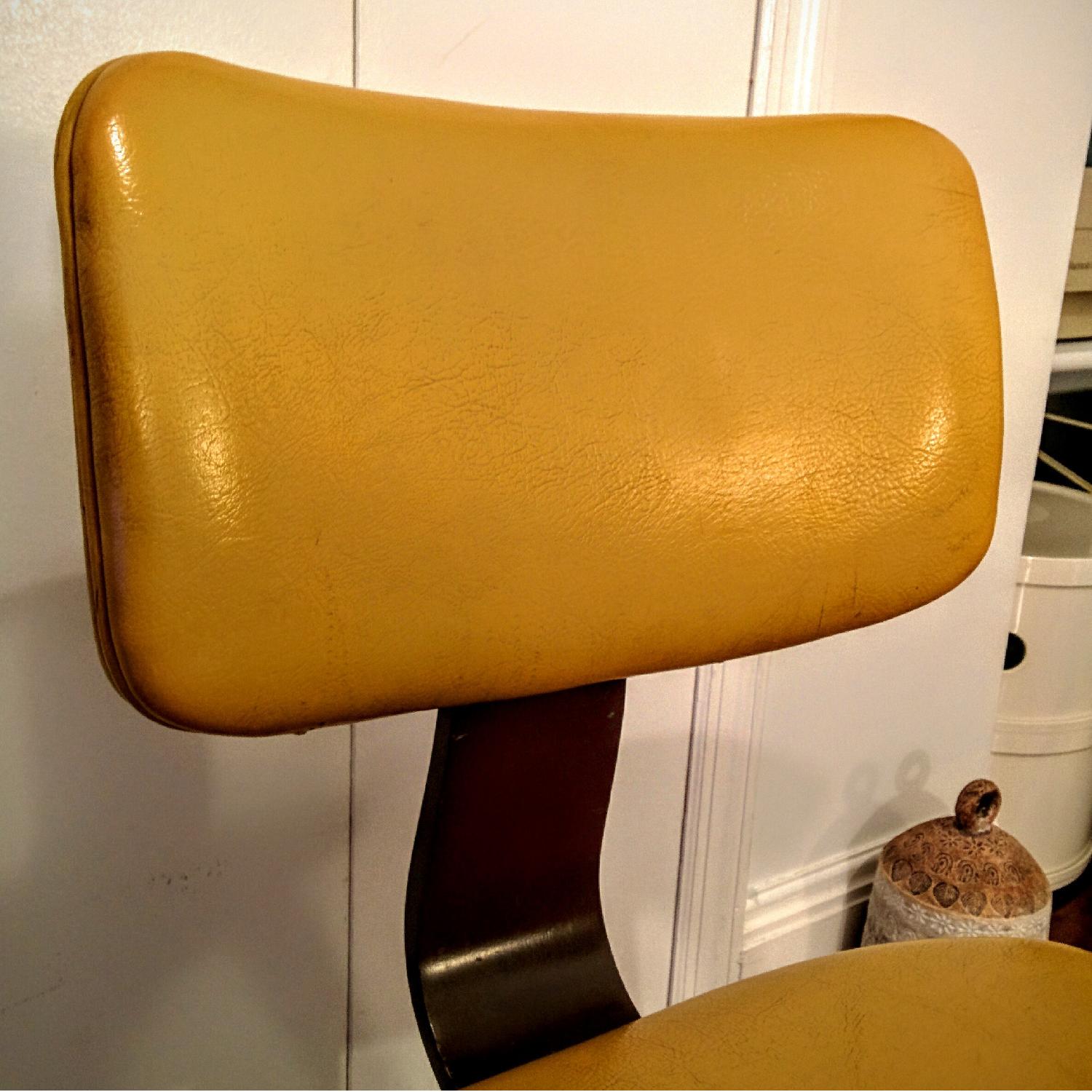 Vintage Mid-Century Modern Vinyl Chair - image-7