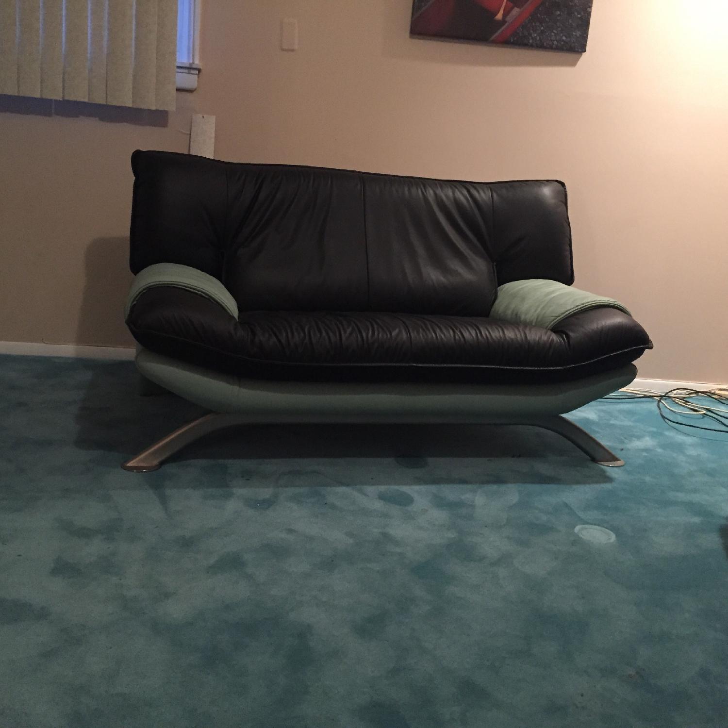 Nicoletti Italian Leather Sofa + Loveseat + Chaise Lounge - image-3