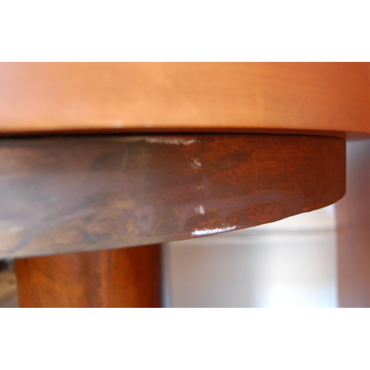 Vintage Round Spool End Table - image-3
