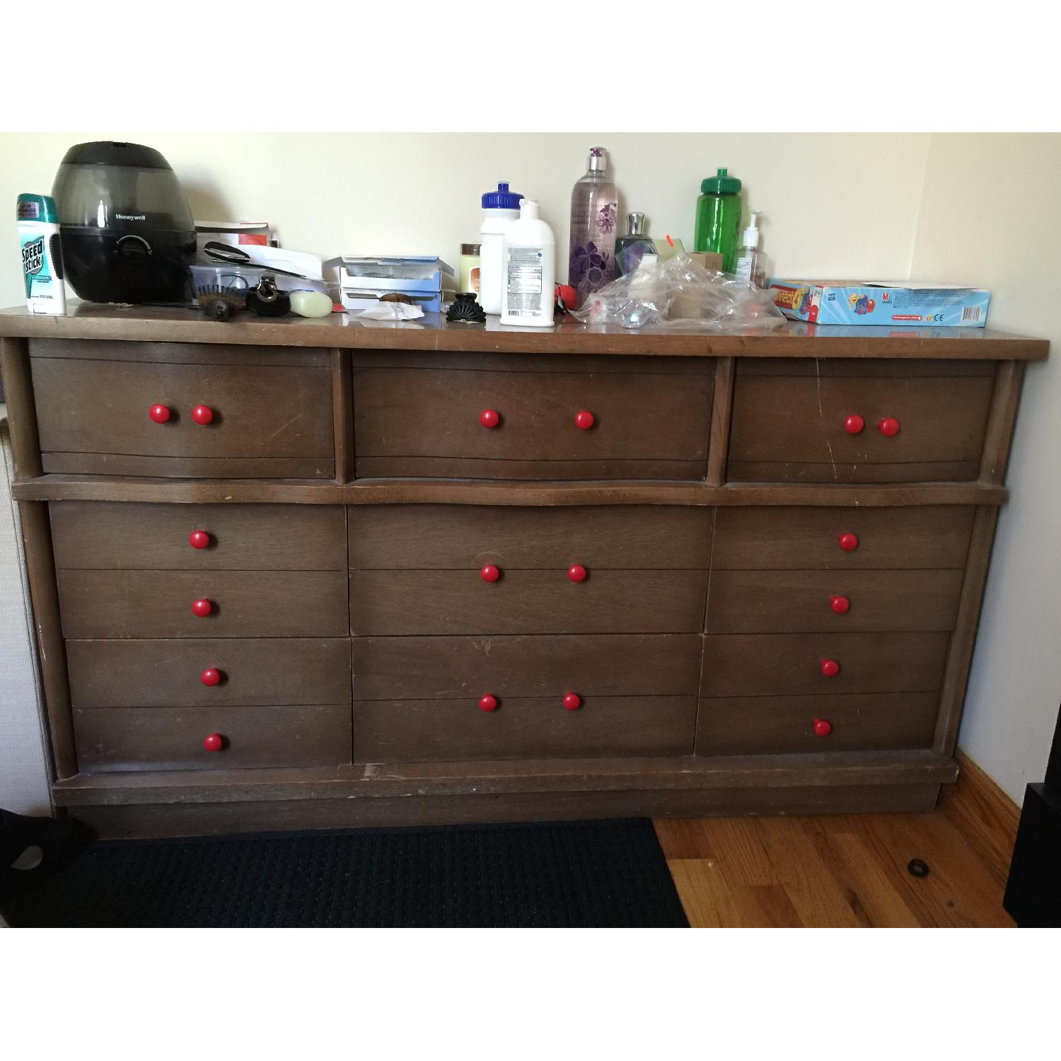 Solid Wood 9 Drawer Dresser - image-1