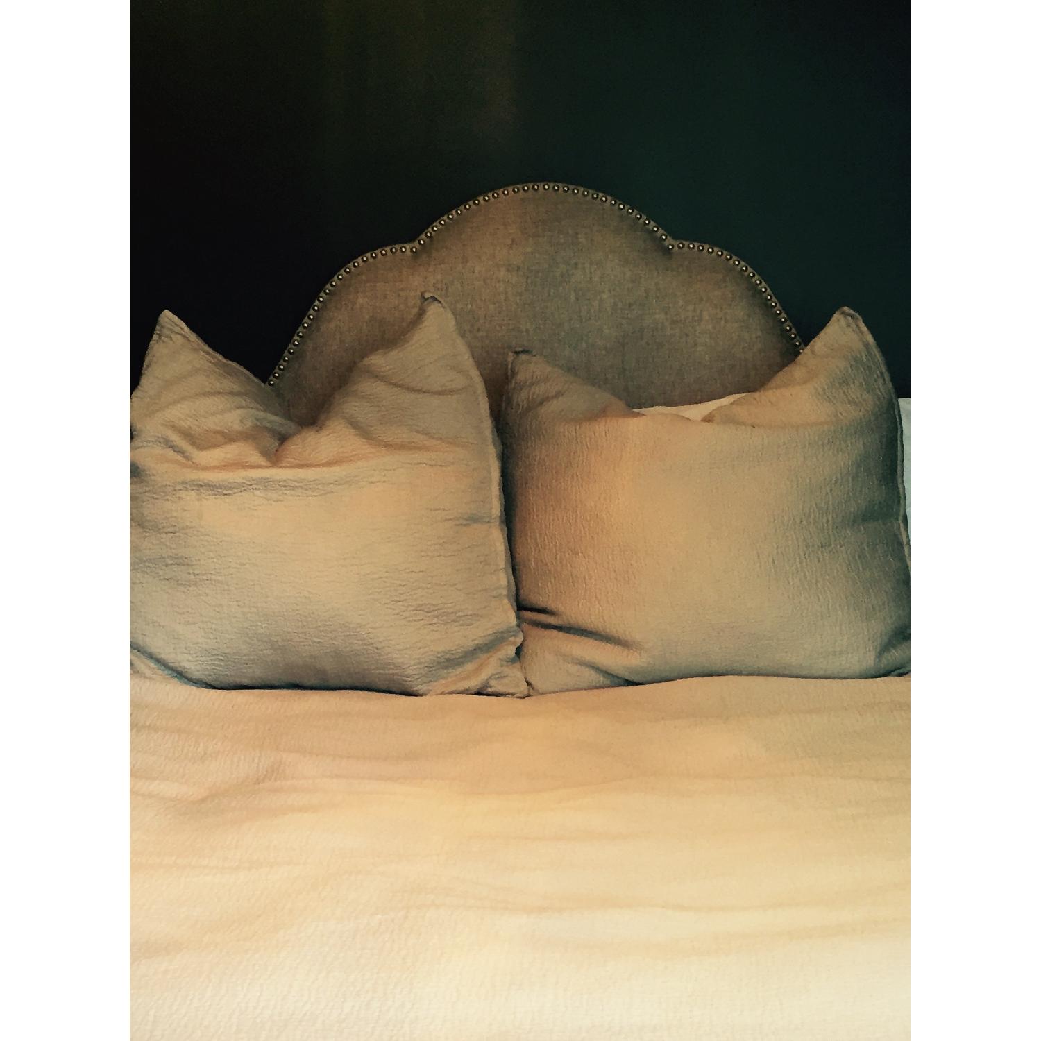 Joss & Main Queen Headboard with Nail Heads - image-1