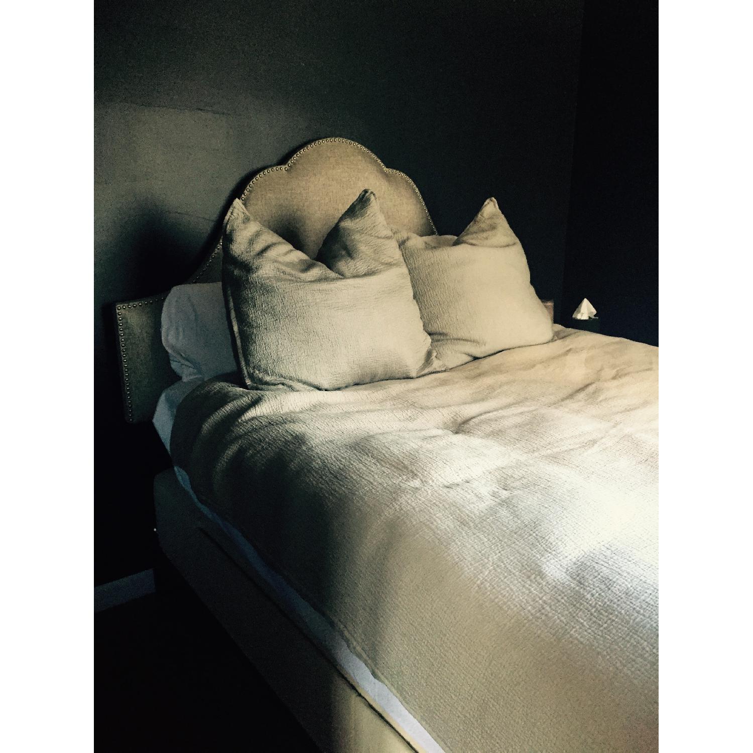 Joss & Main Queen Headboard with Nail Heads - image-2