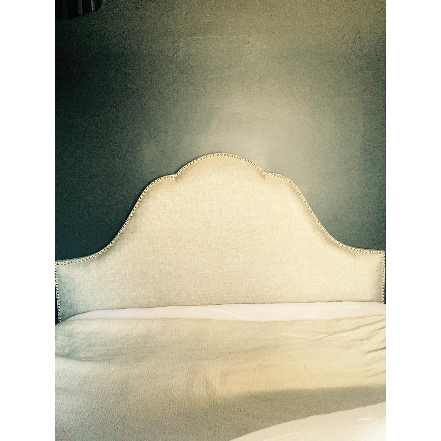 Joss & Main Queen Headboard with Nail Heads - image-3