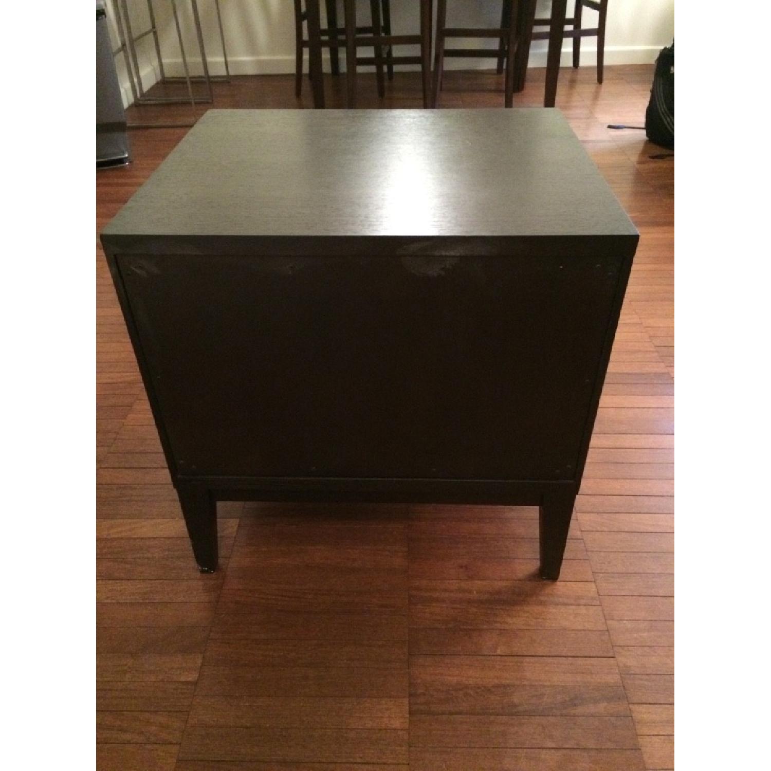 West Elm Black Nightstand - image-1