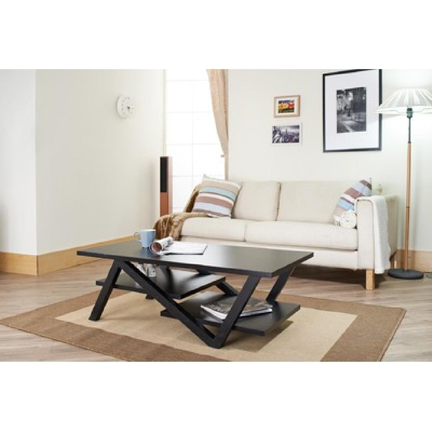Modern Black Coffee Table - image-3
