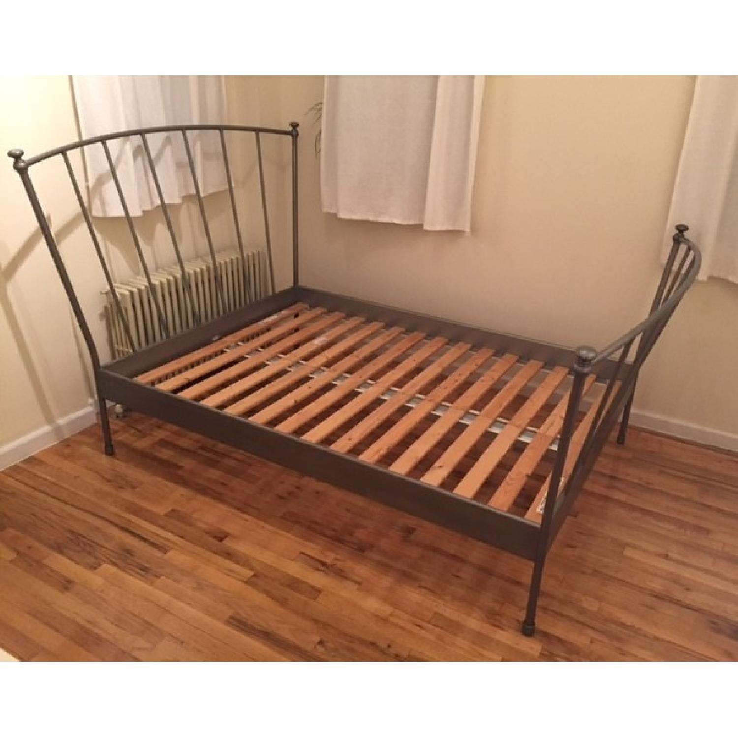 Ikea Metal Bed Frame w/ Head/Footboard - image-2
