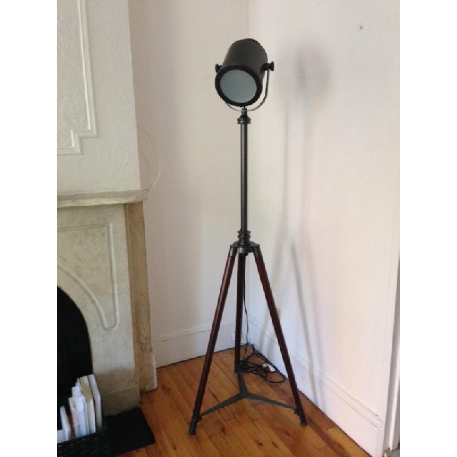 Pottery Barn Photographer's Tripod Floor Lamp - image-1