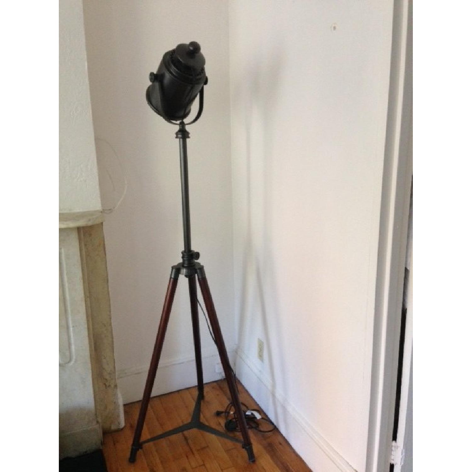Pottery Barn Photographer's Tripod Floor Lamp - image-4