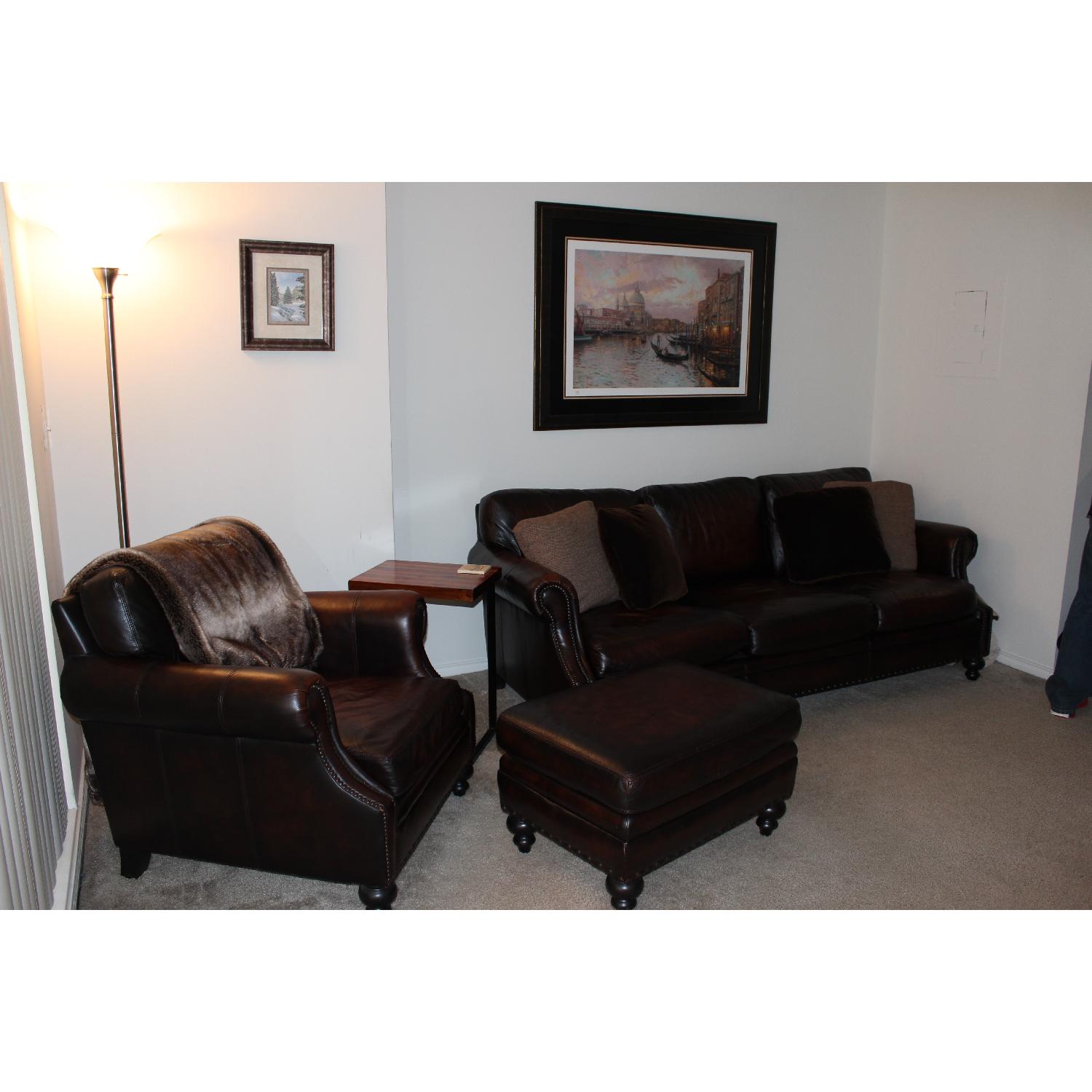 Bernhardt Martha Stewart Couch + Chair & Ottoman - image-1