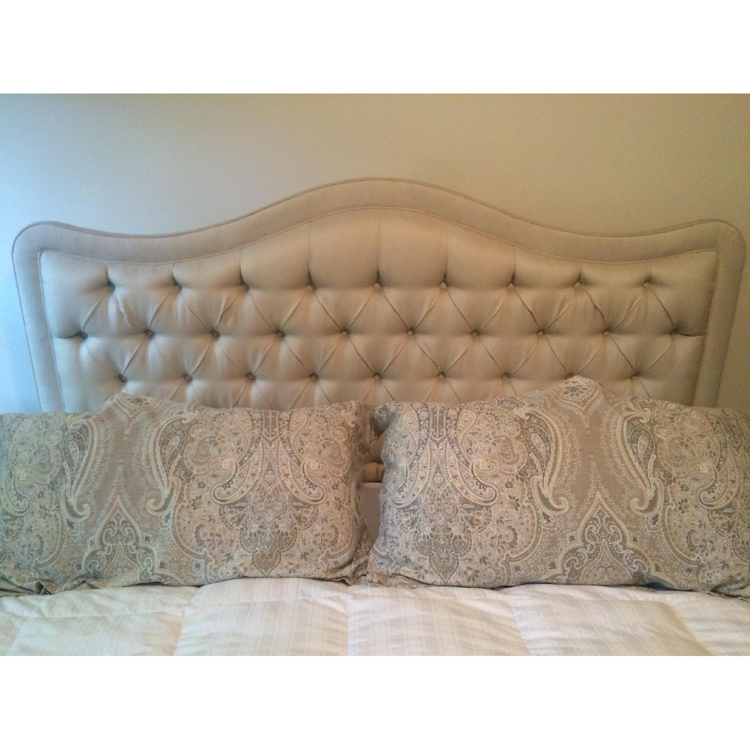 Drexal Heritage Custom Upholstered King Headboard - image-1