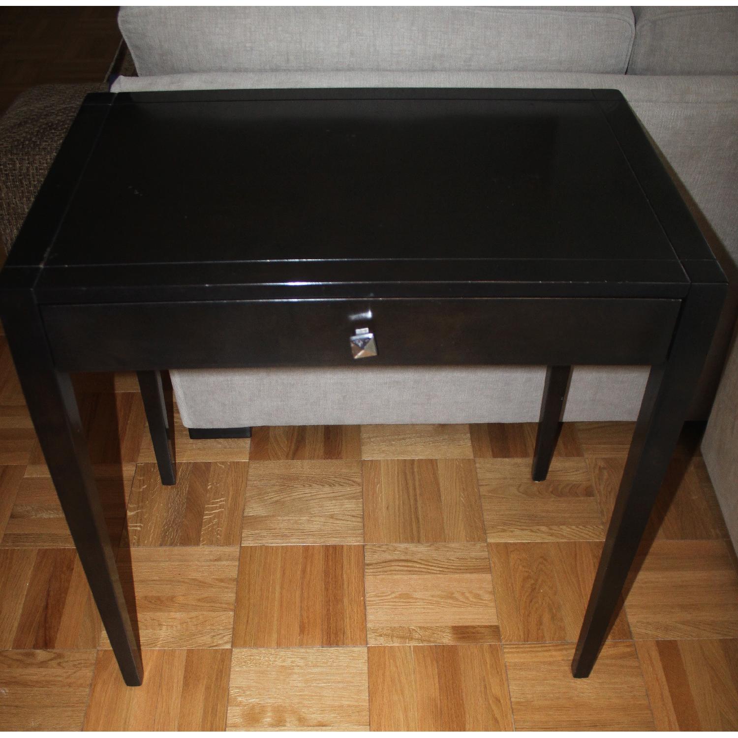 Swaim Lacquered Wood Desk - image-1