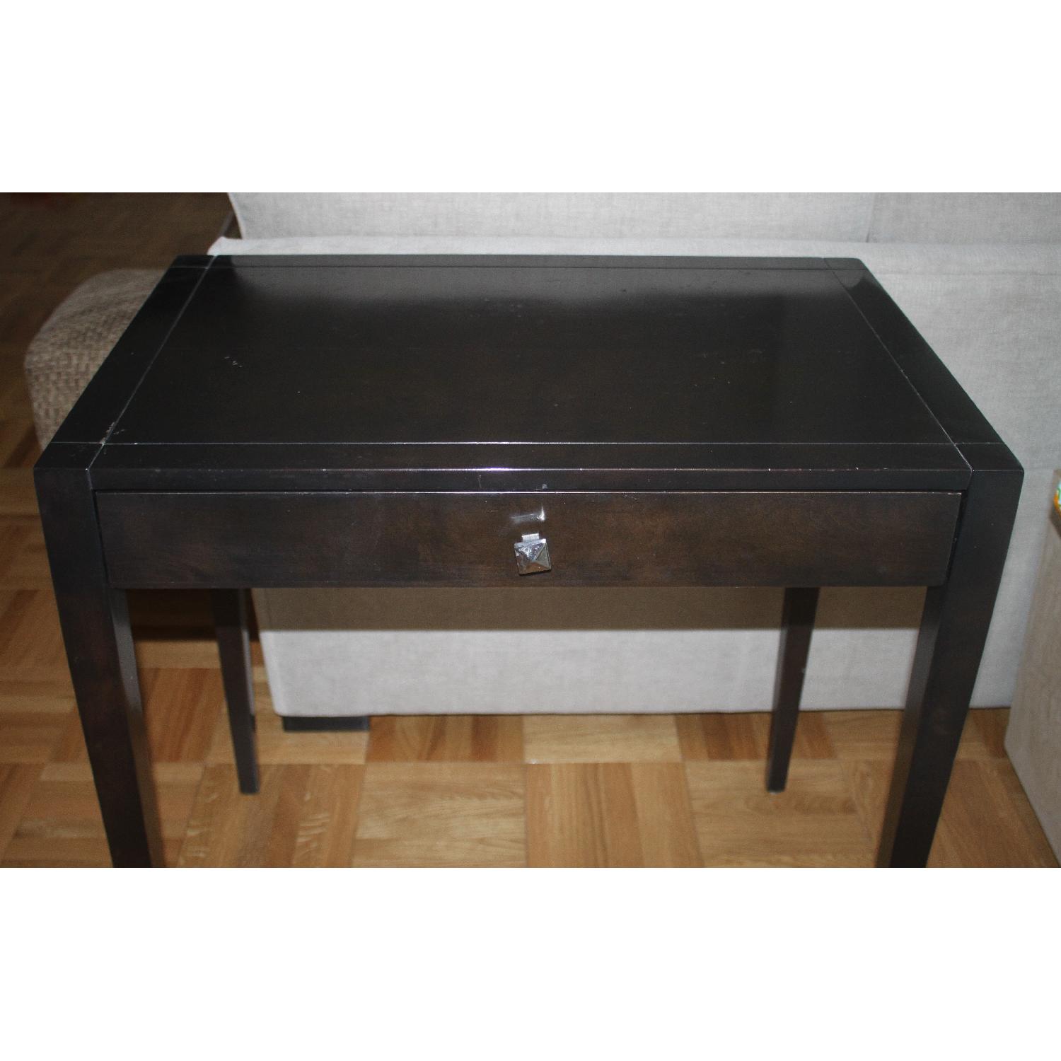 Swaim Lacquered Wood Desk - image-2