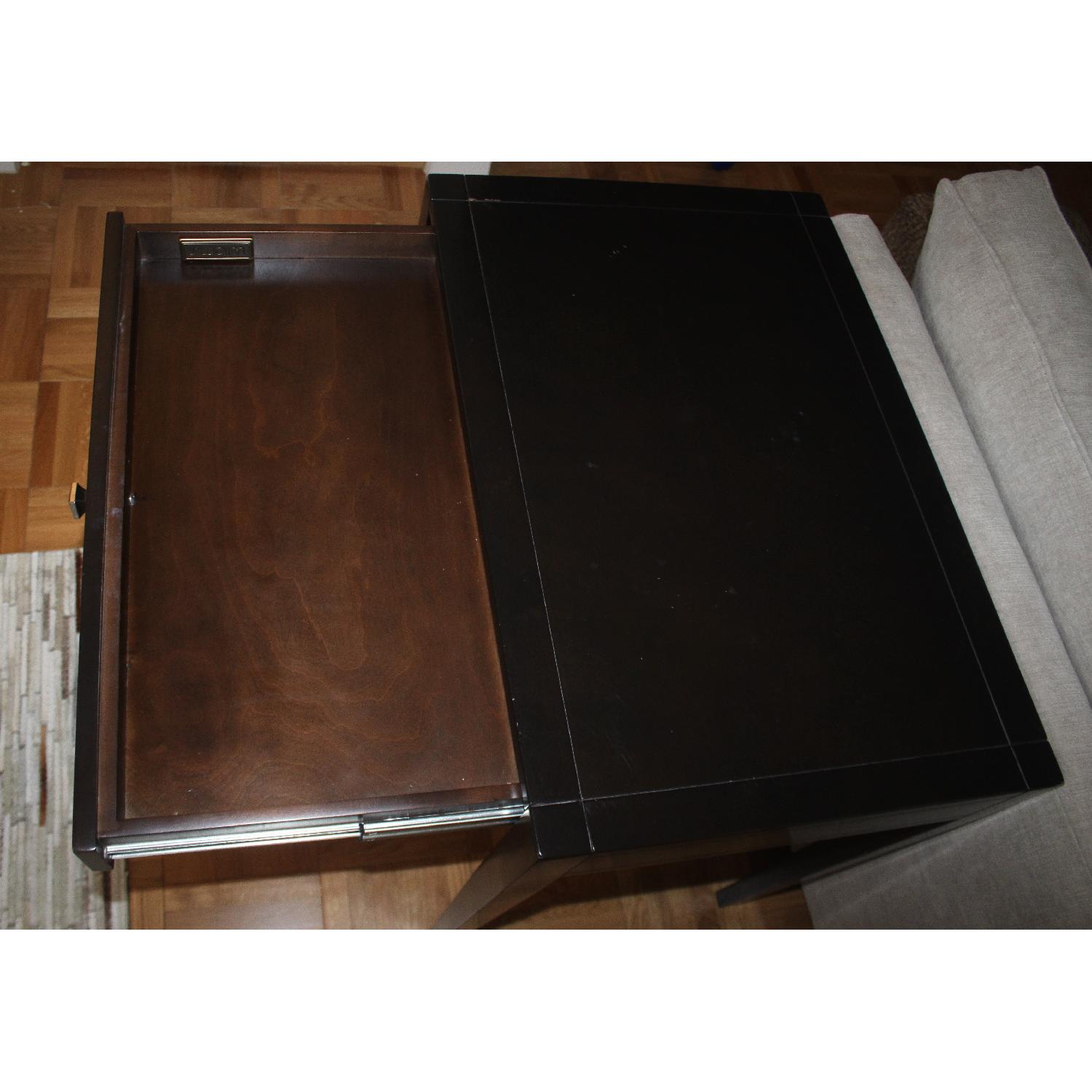 Swaim Lacquered Wood Desk - image-4