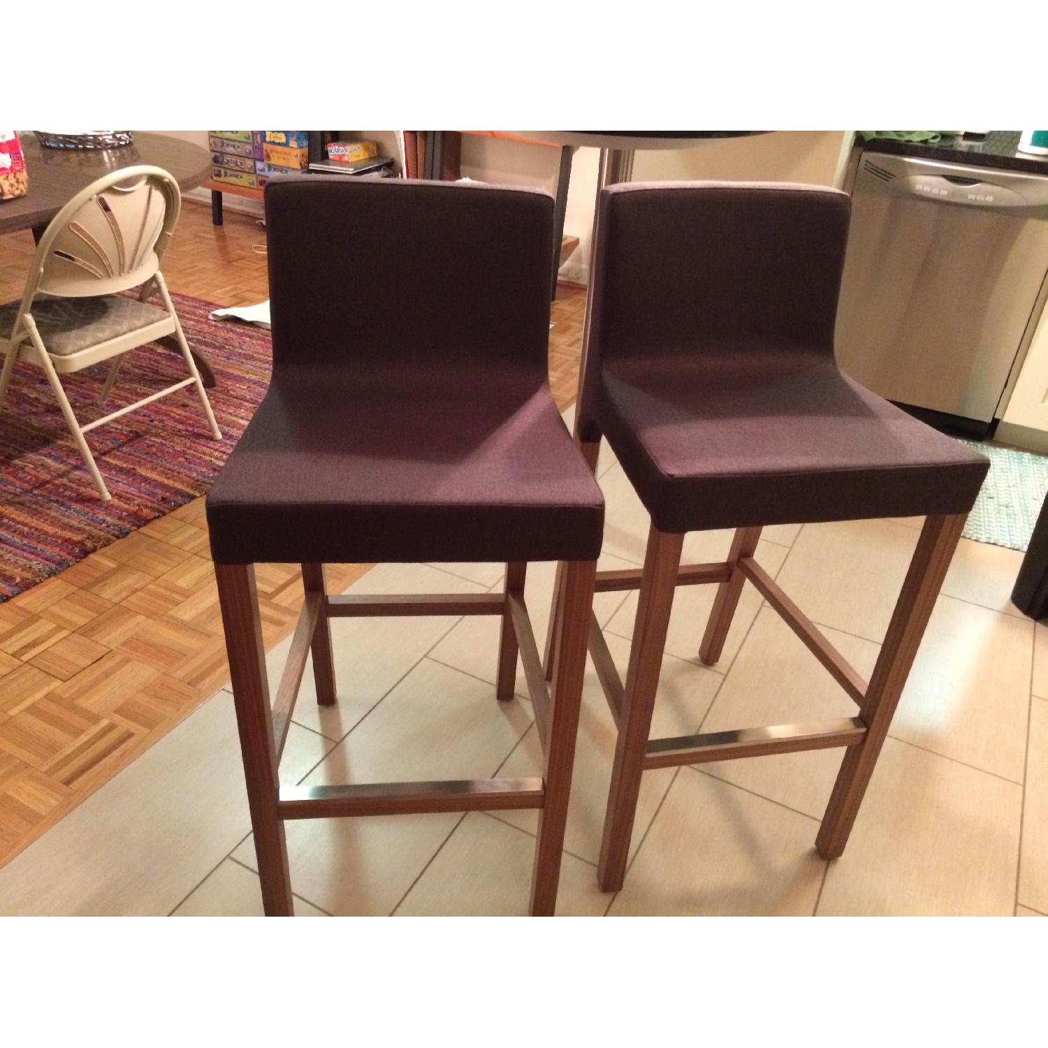 Blu Dot Knicker Bar Stools - Pair - image-1