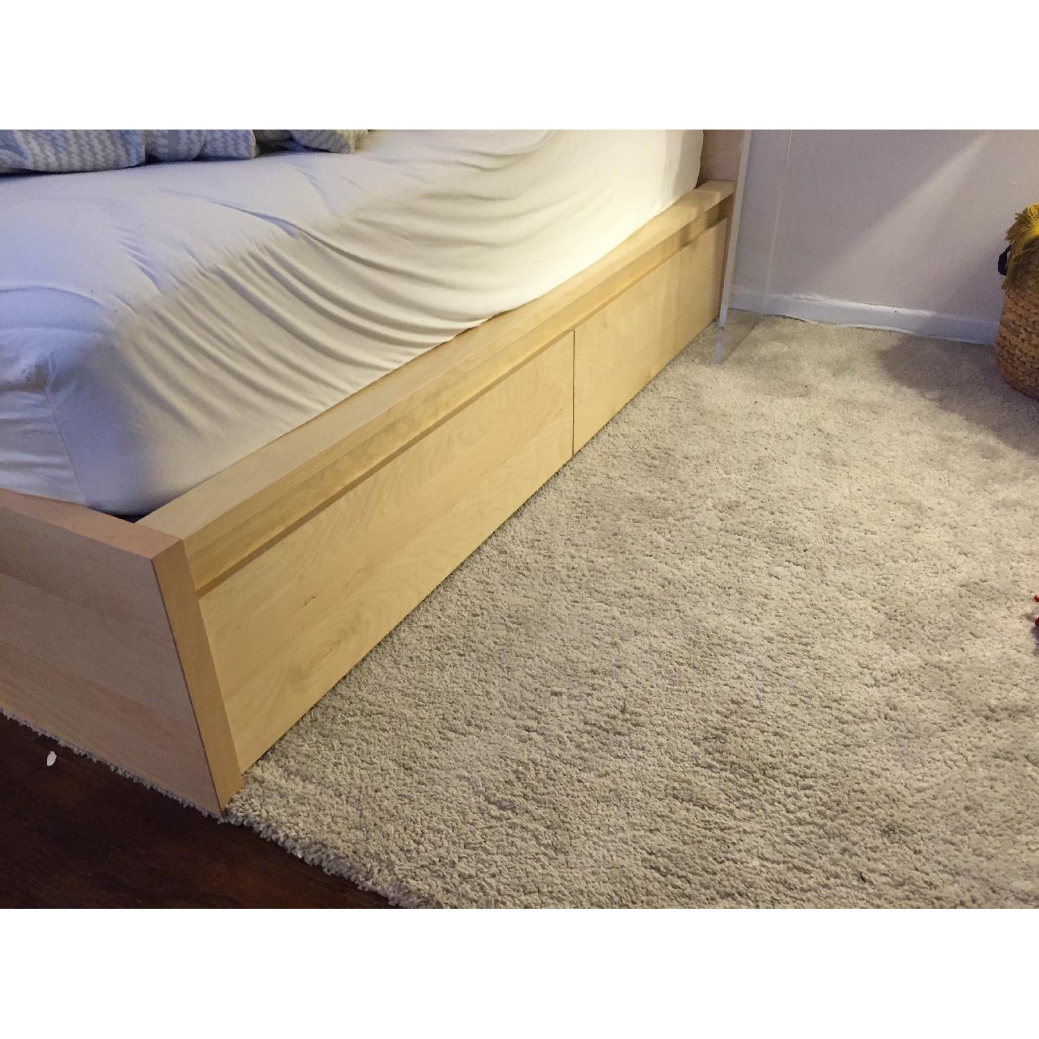 Ikea Dum High Pile Off-White Rug - image-3