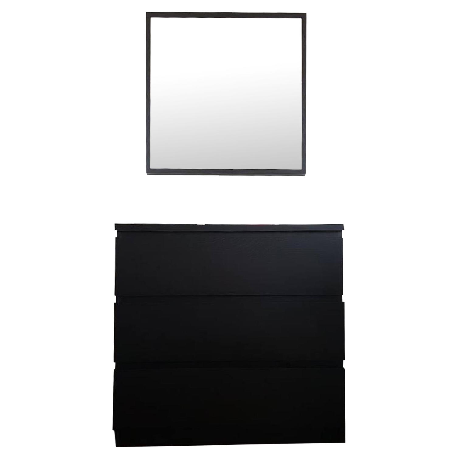Ikea Dresser w/ Mirror AptDeco