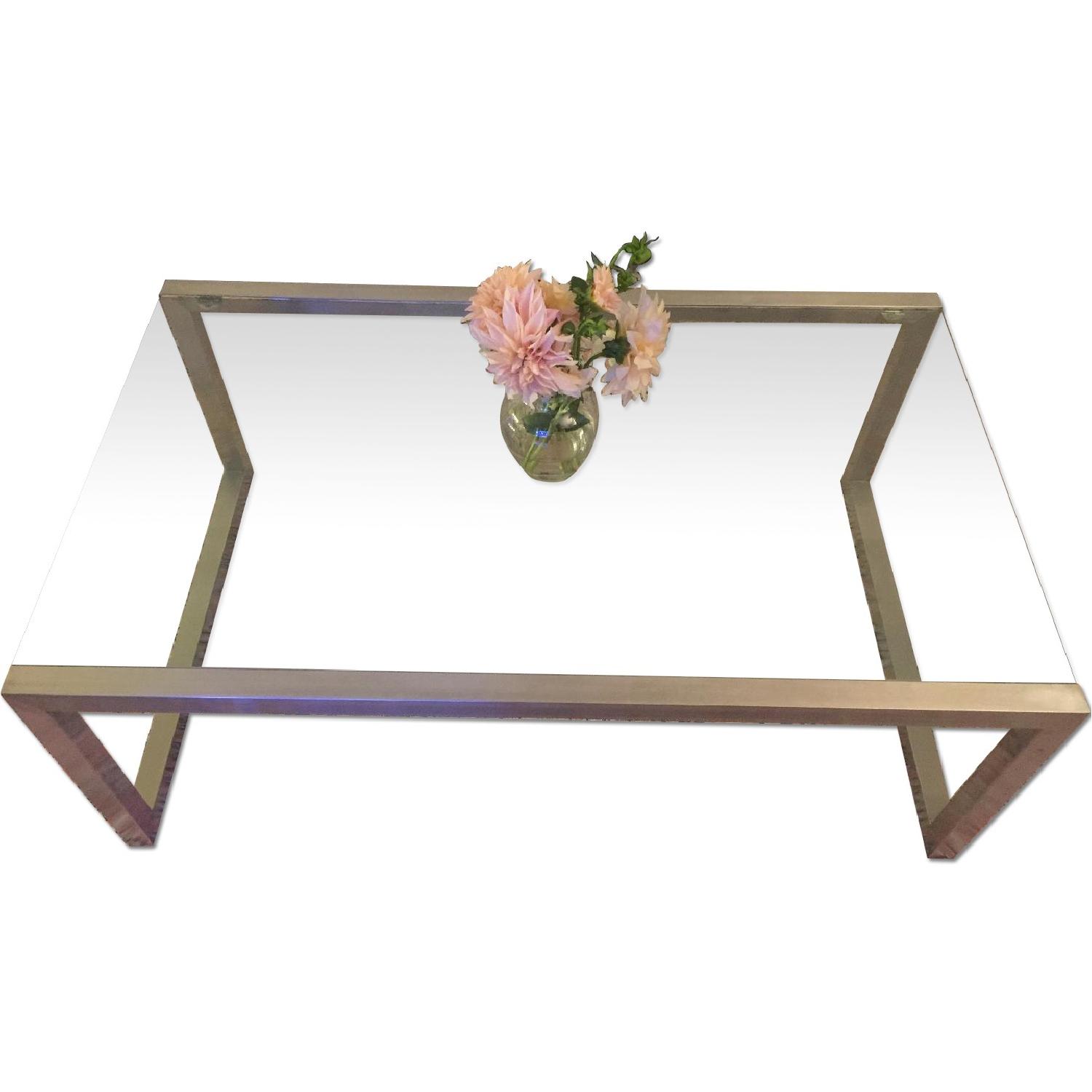 Ethan Allen Tangent Coffee Table - image-0