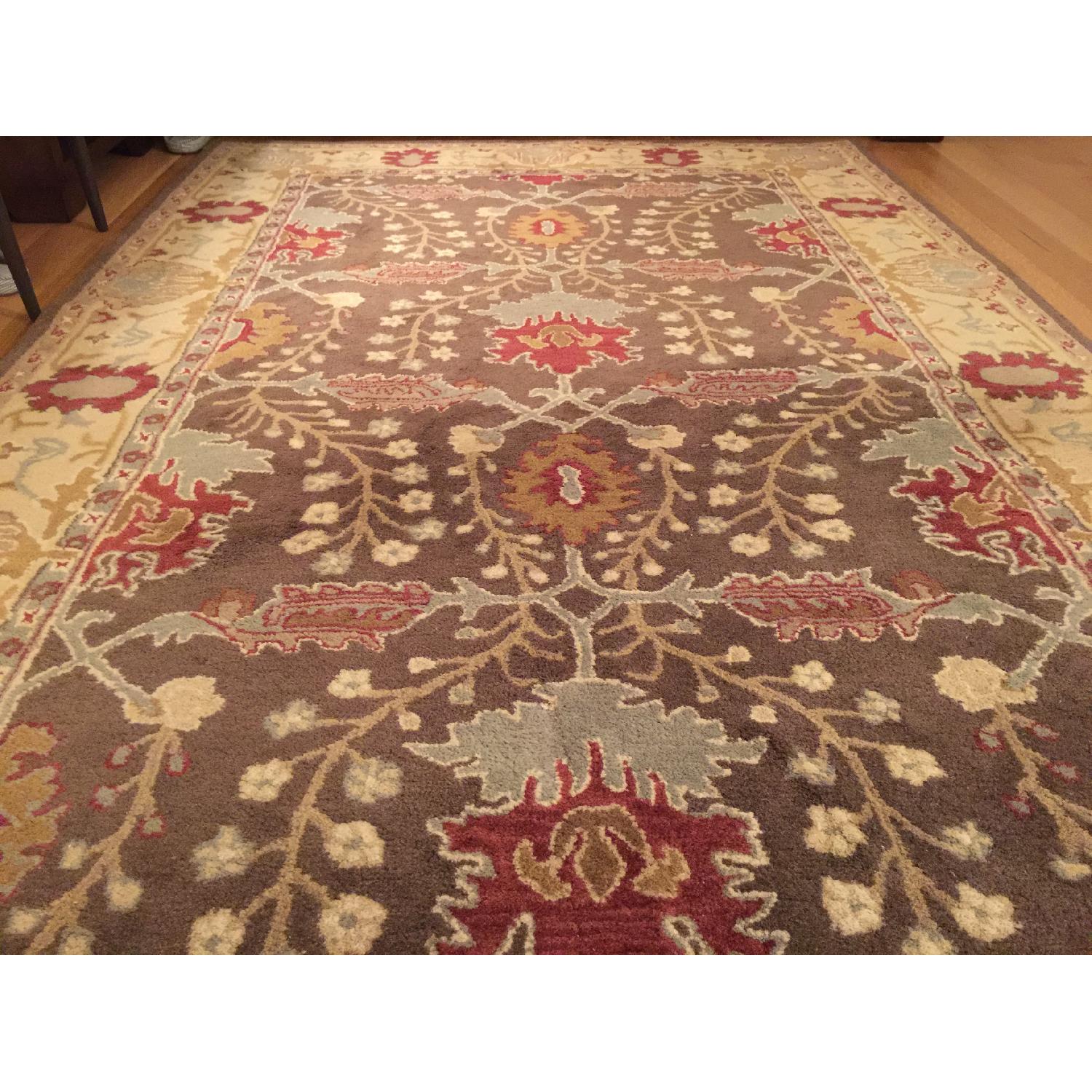 Pottery Barn Brandon Persian Brown Wool Rug - image-3