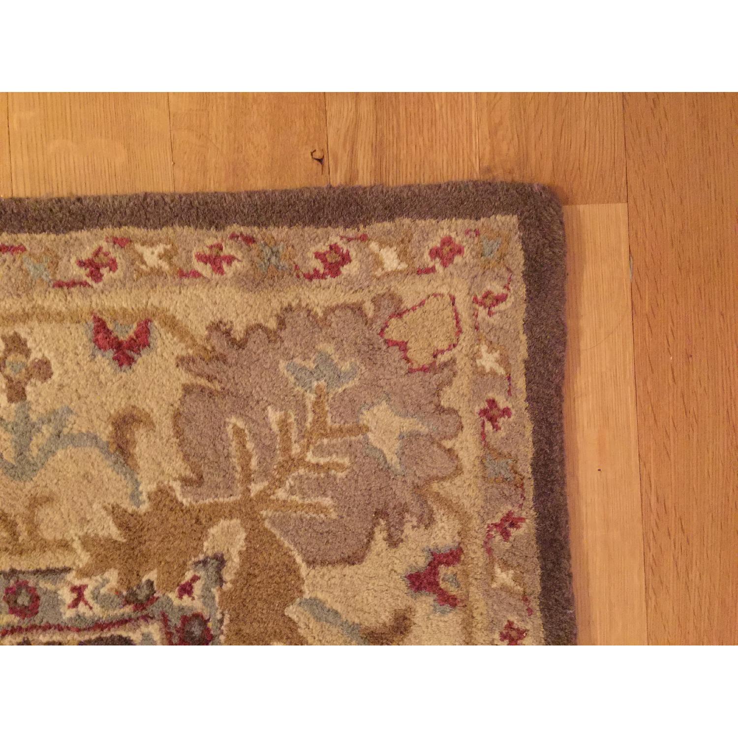 Pottery Barn Brandon Persian Brown Wool Rug AptDeco