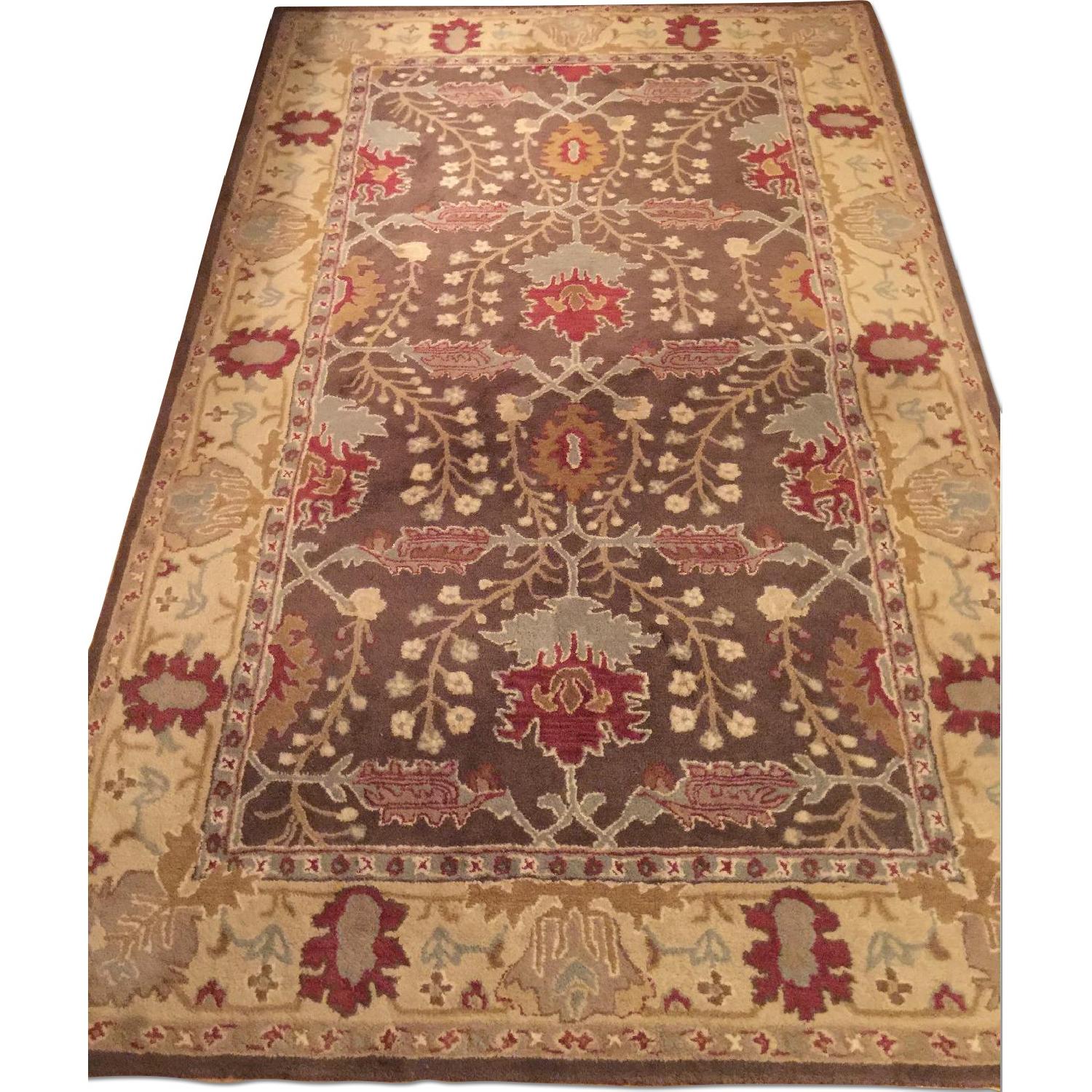 Pottery Barn Brandon Persian Brown Wool Rug - image-0
