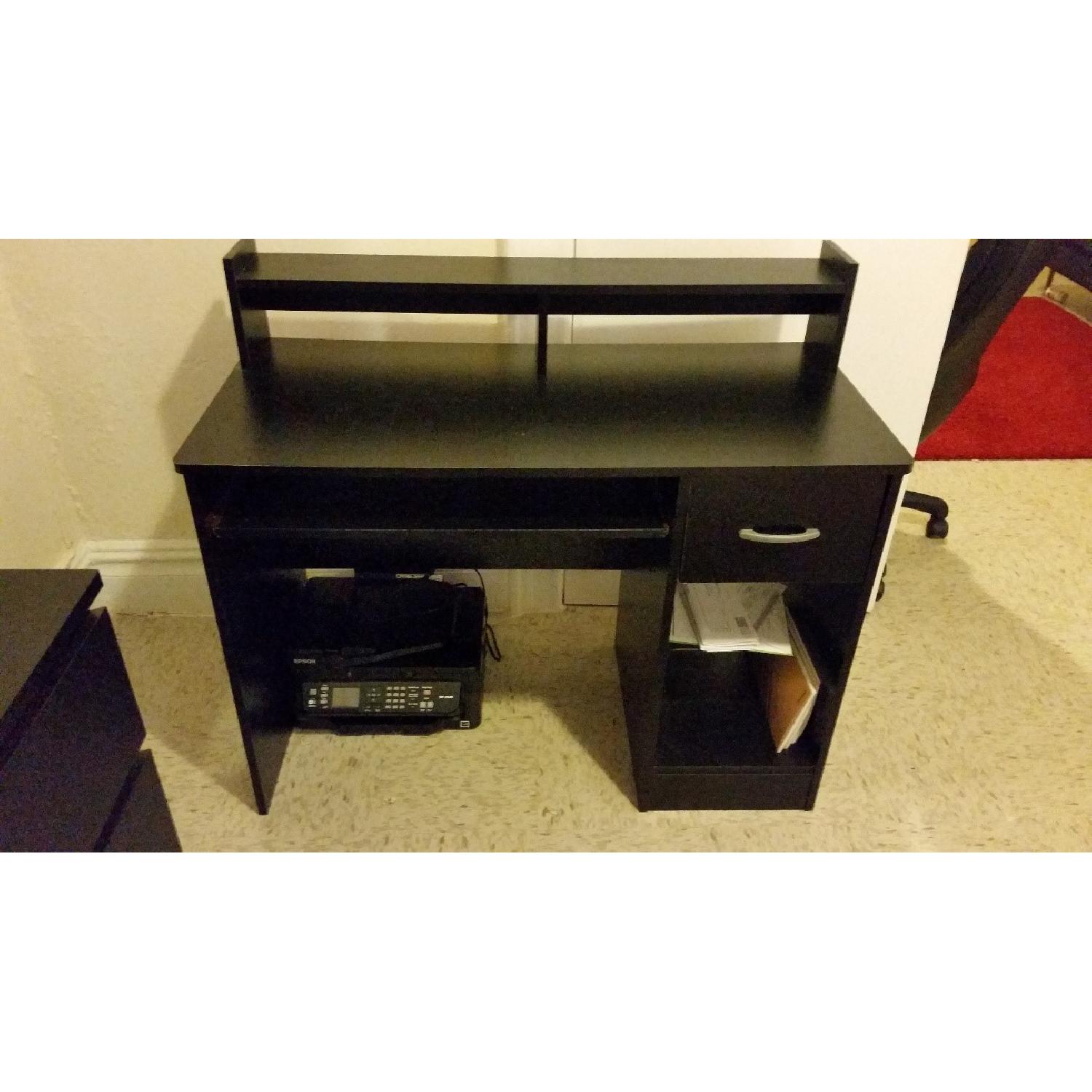 South Shore Axess Collection Desk in Black - image-1