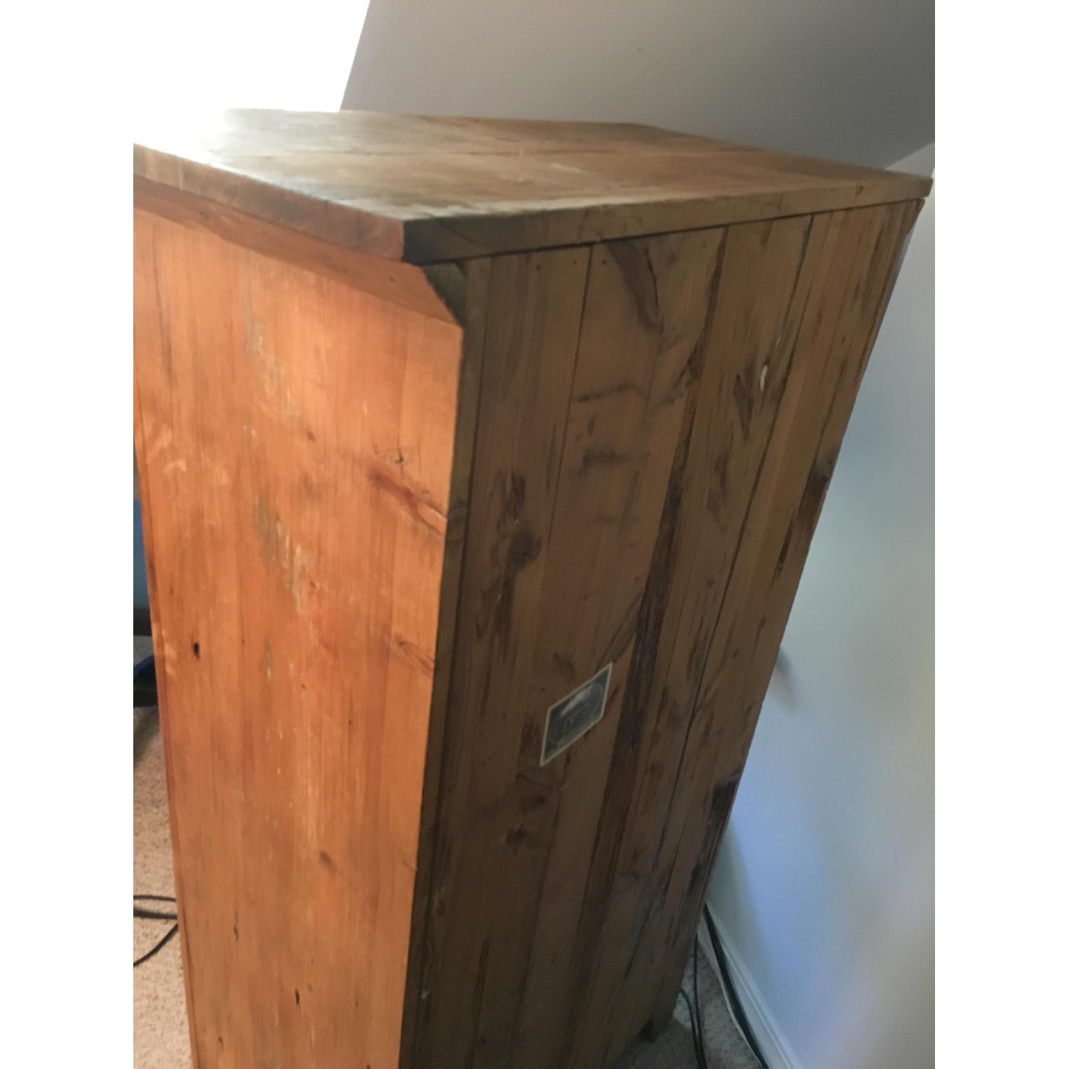 Antique Wooden File Cabinet Aptdeco