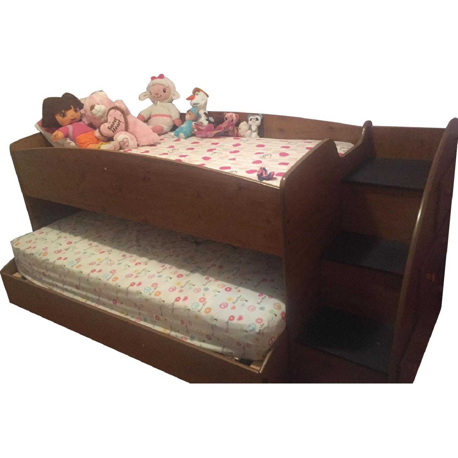 Ashley's Stages Twin Loft Bunk Bed - image-0