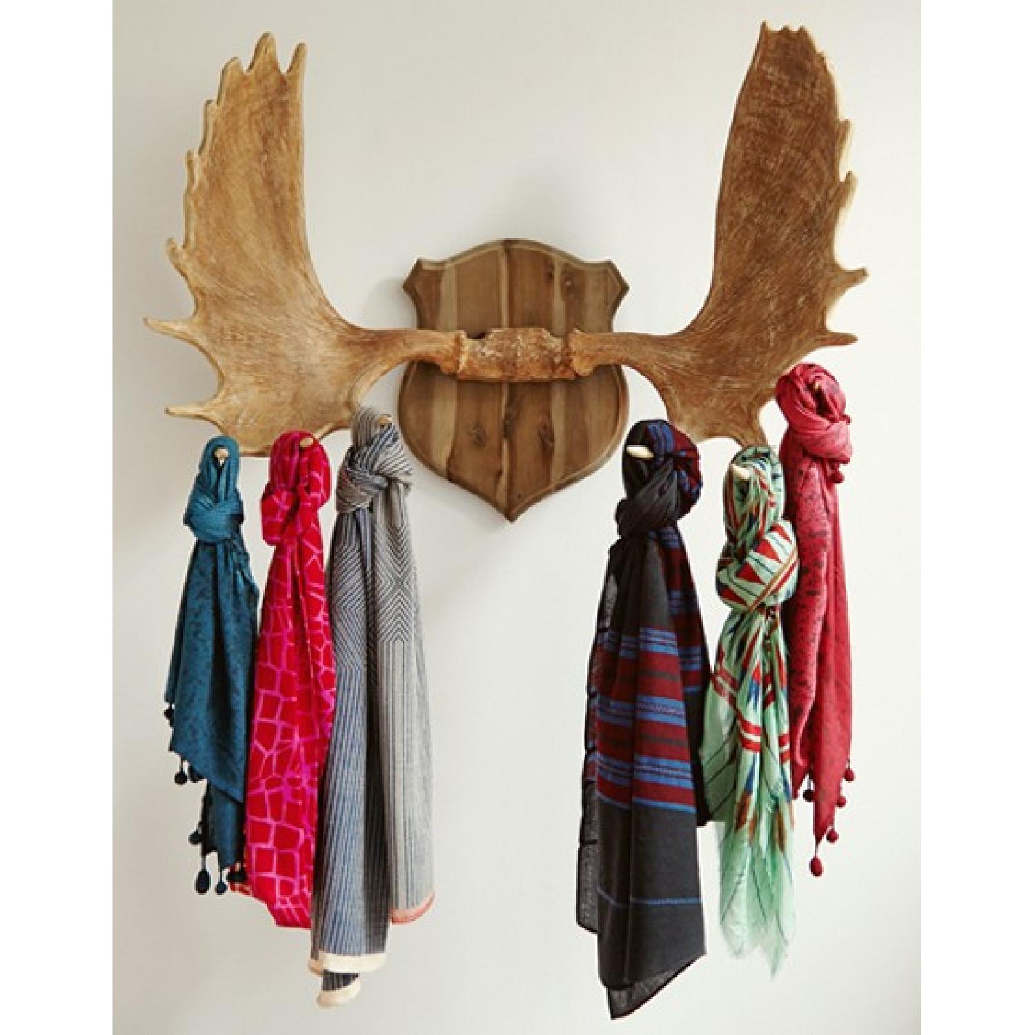 Restoration Hardware Moose Antlers in Cast Resin - image-4