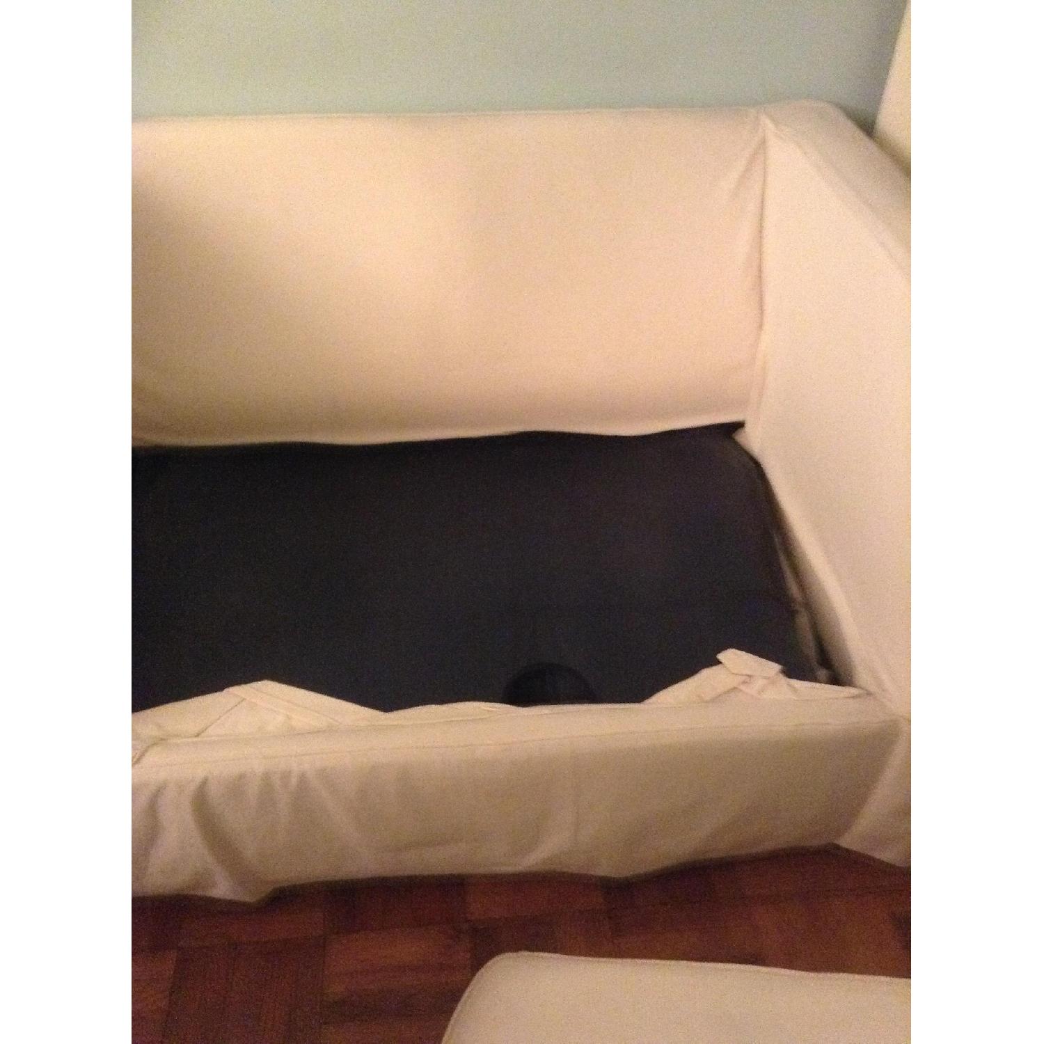 Crate & Barrel Twin Sleeper Chair & a Half - image-4