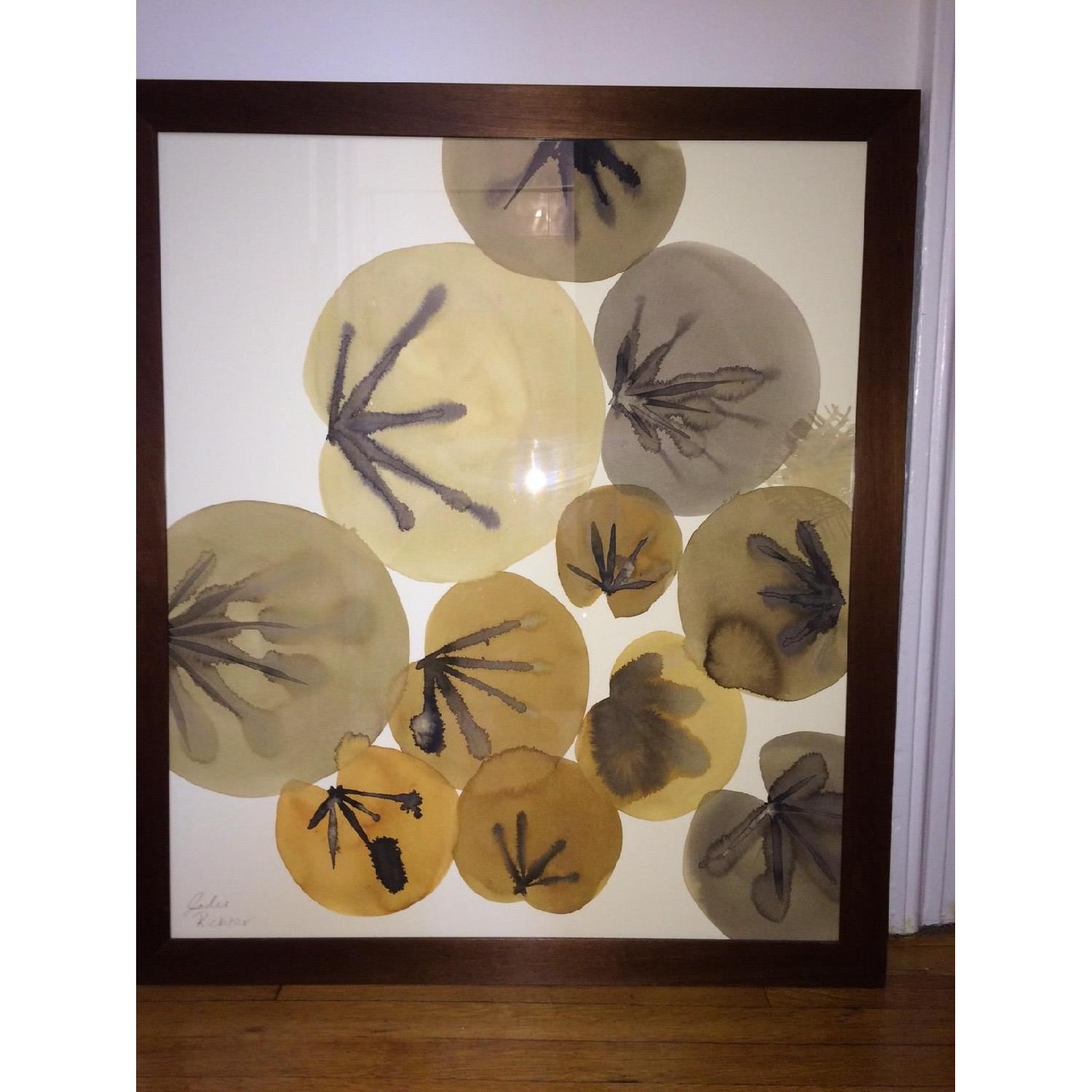 Crate & Barrel Lily Pads Wall Art - image-2