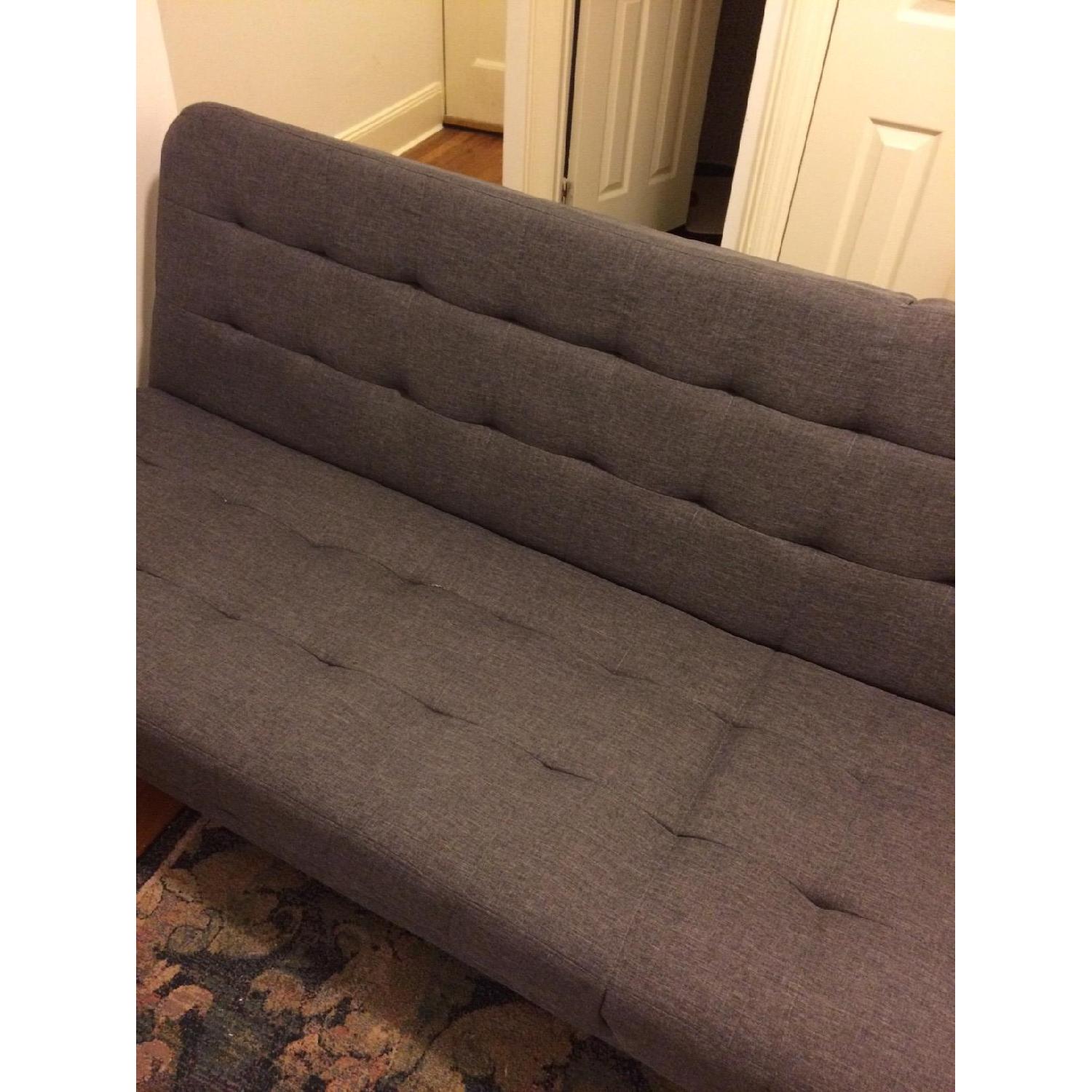 Target Metropolitan Grey Futon - image-1
