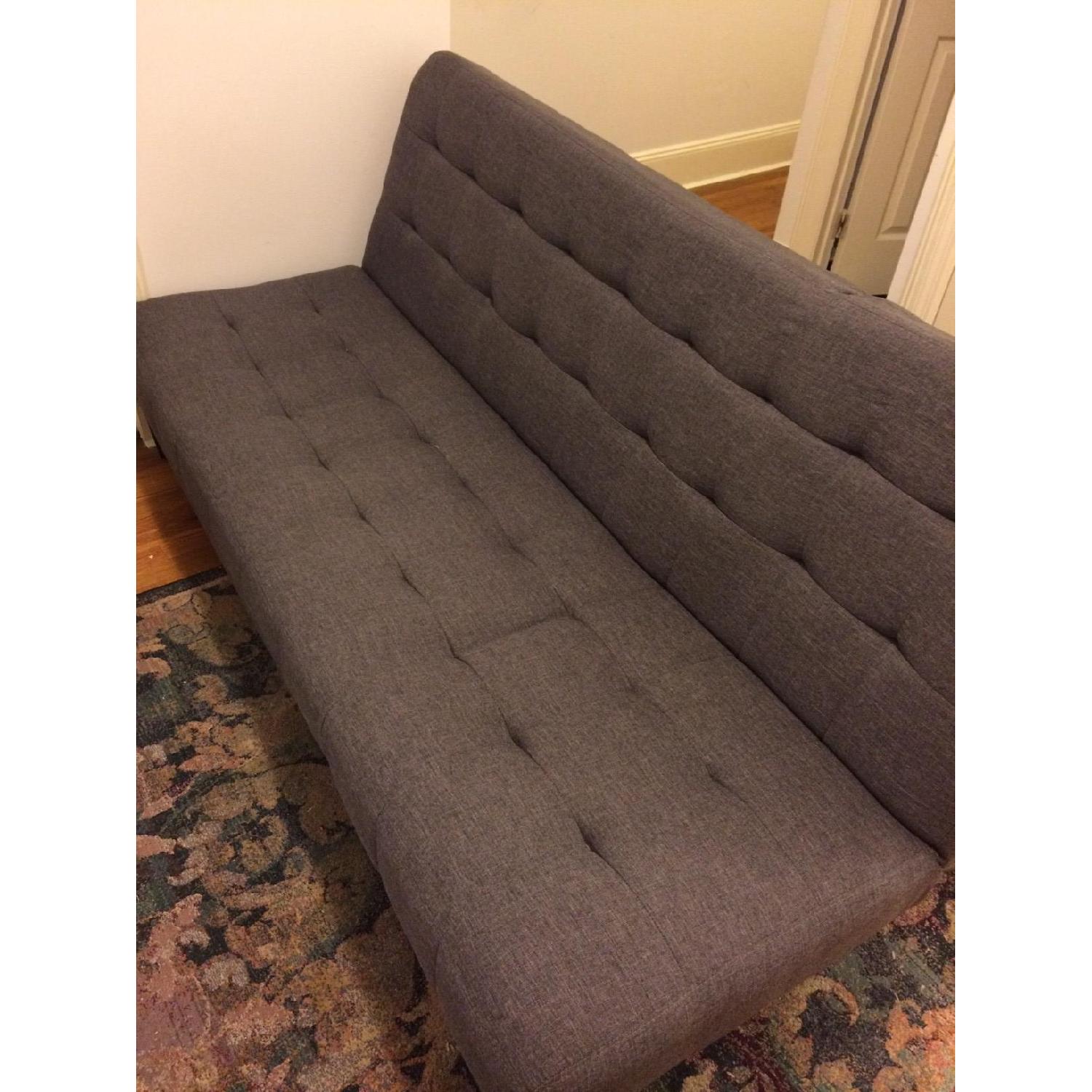 Target Metropolitan Grey Futon - image-2
