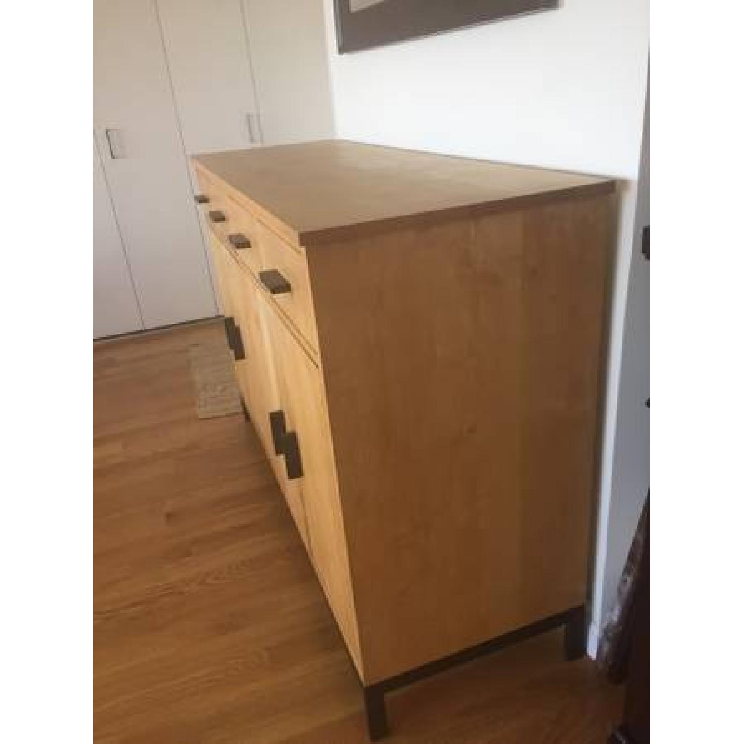 Restoration Hardware Wood & Metal Sideboard / Buffet AptDeco