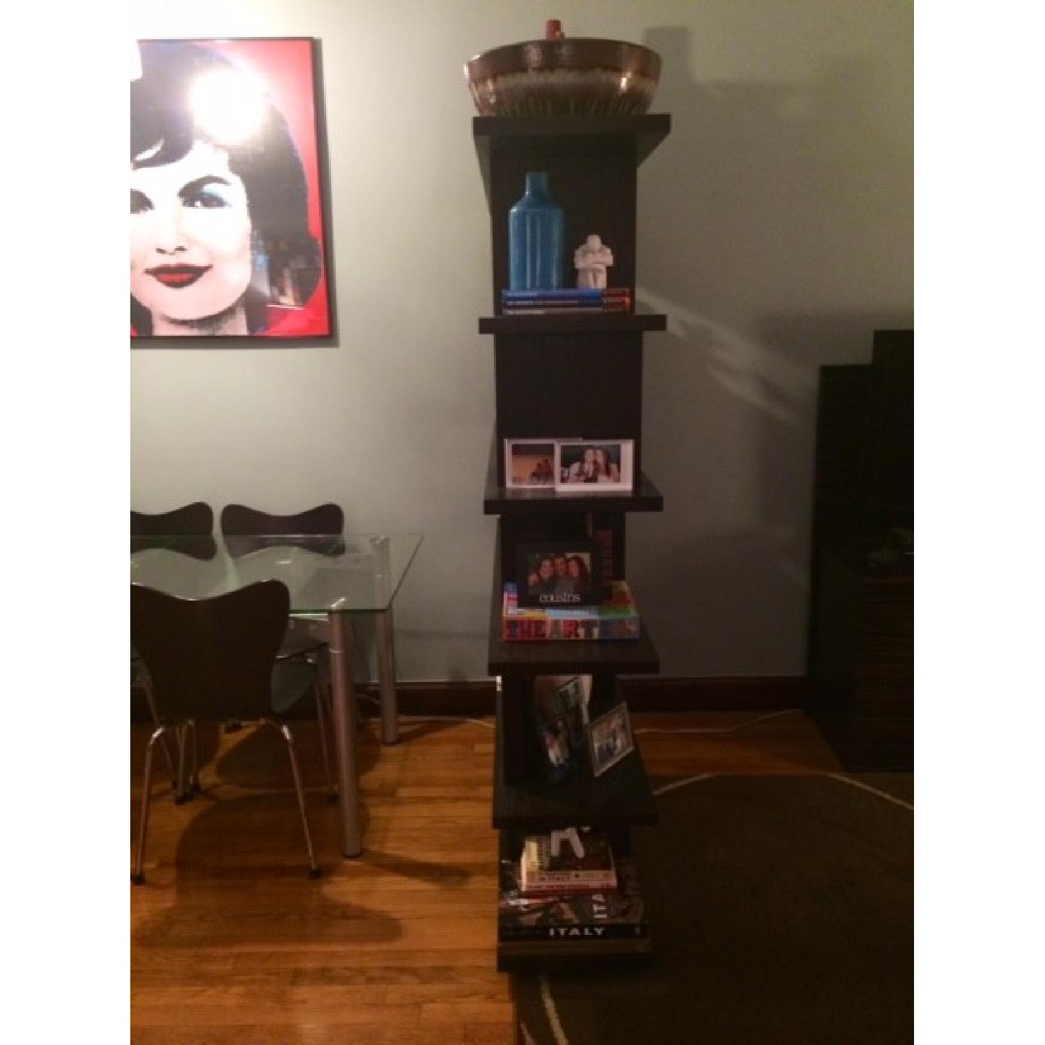 West Elm See-Through Bookcase - image-2